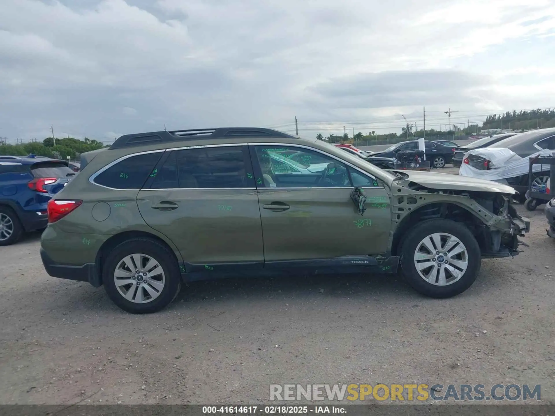 13 Photograph of a damaged car 4S4BSAHC7K3377056 SUBARU OUTBACK 2019