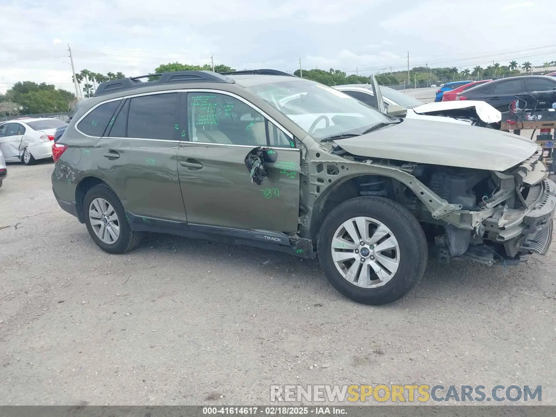 6 Photograph of a damaged car 4S4BSAHC7K3377056 SUBARU OUTBACK 2019
