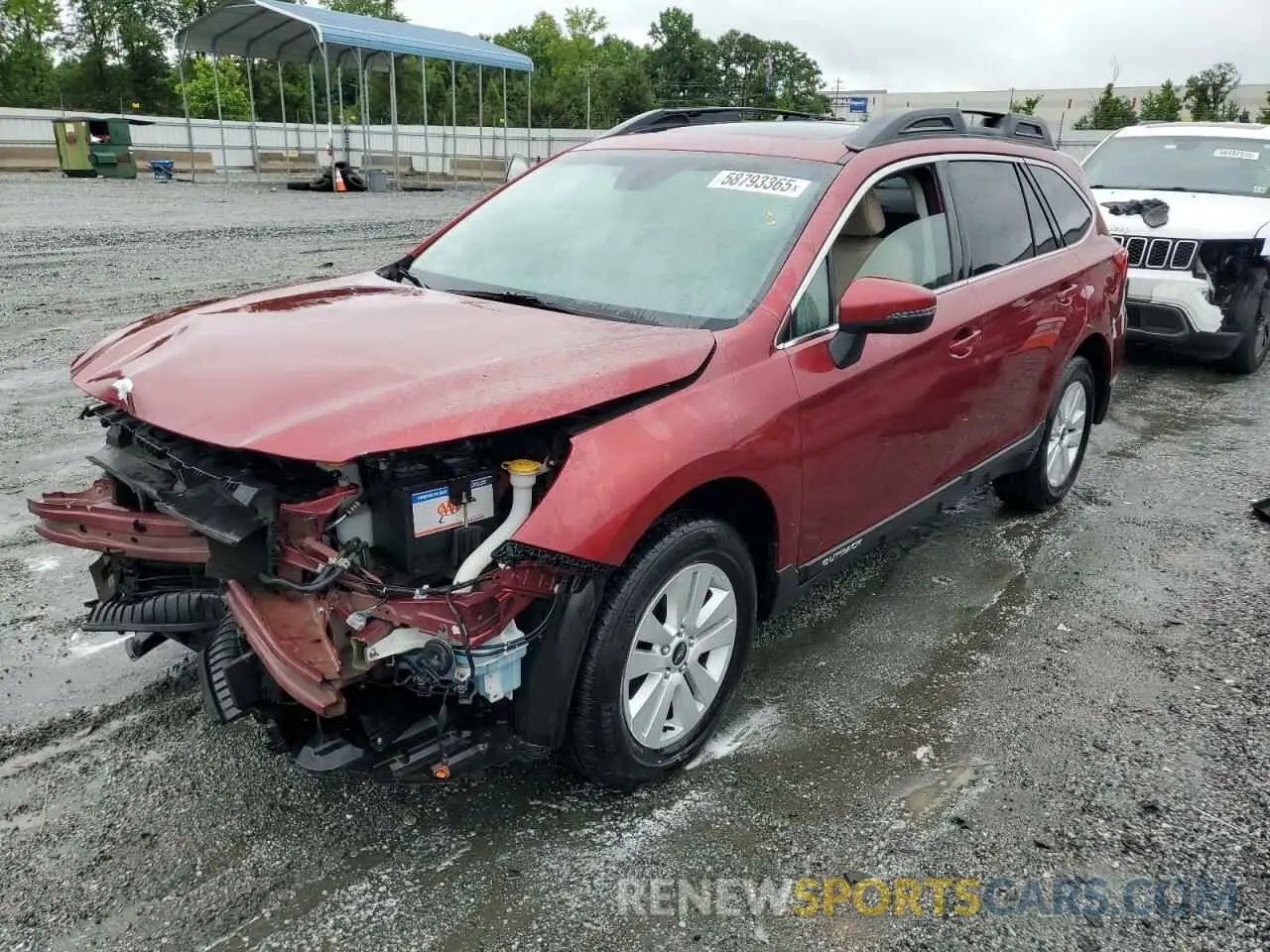 1 Фотография поврежденного автомобиля 4S4BSAHC8K3288841 SUBARU OUTBACK 2019