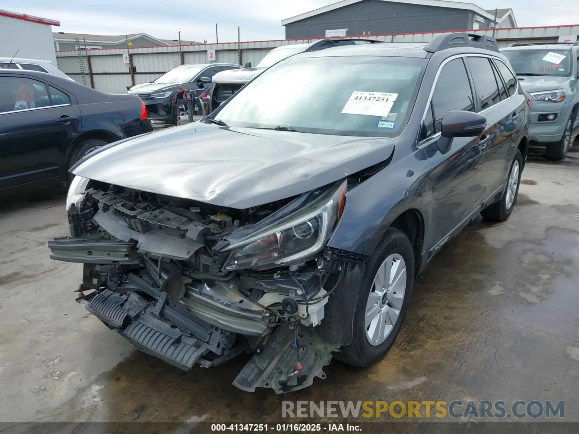 2 Фотография поврежденного автомобиля 4S4BSAHC9K3267528 SUBARU OUTBACK 2019
