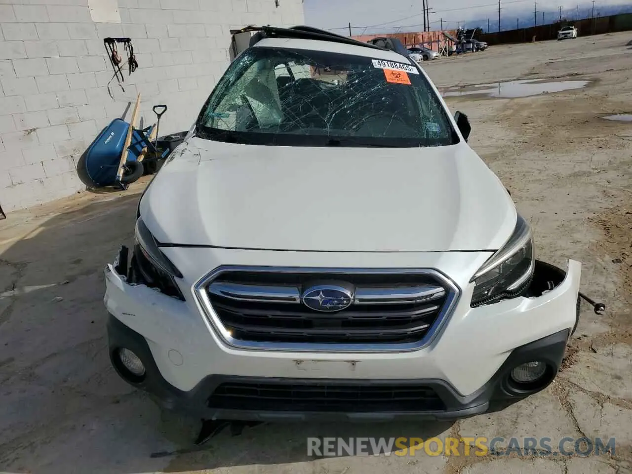 5 Фотография поврежденного автомобиля 4S4BSAHCXK3228642 SUBARU OUTBACK 2019