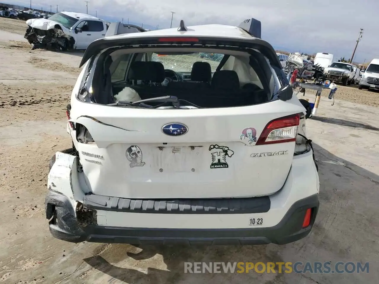 6 Фотография поврежденного автомобиля 4S4BSAHCXK3228642 SUBARU OUTBACK 2019