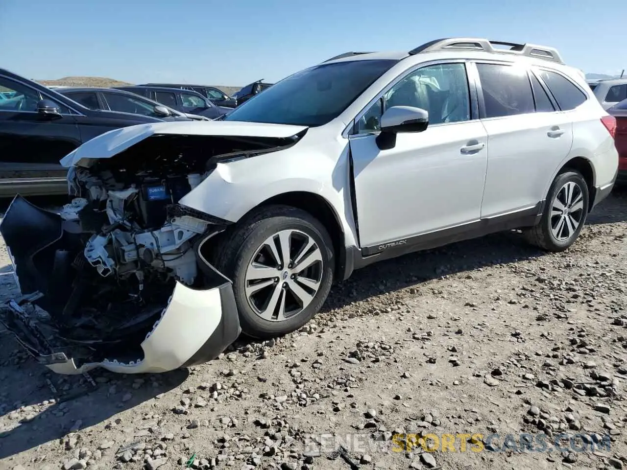 1 Photograph of a damaged car 4S4BSAJC0K3257464 SUBARU OUTBACK 2019