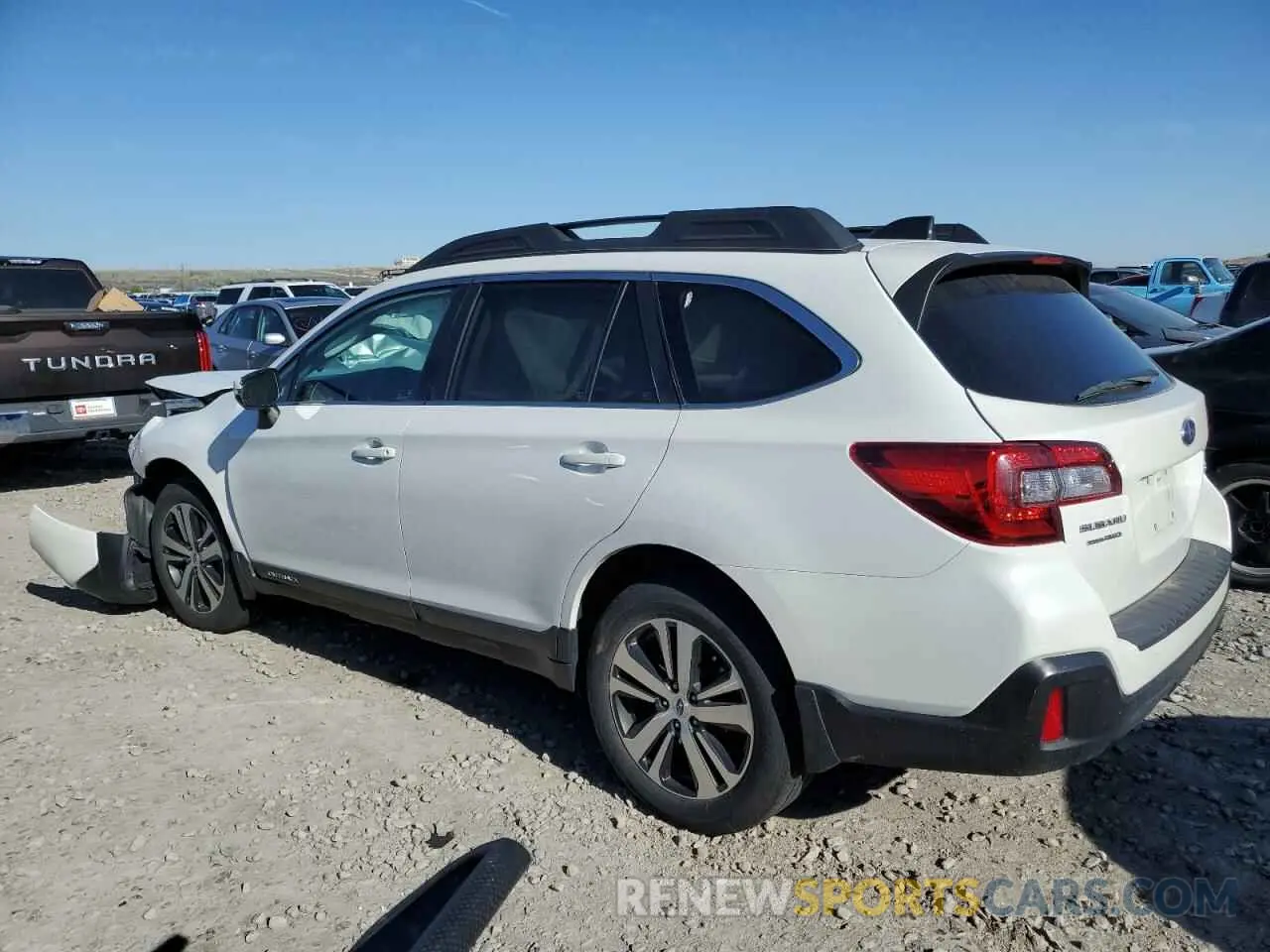 2 Photograph of a damaged car 4S4BSAJC0K3257464 SUBARU OUTBACK 2019