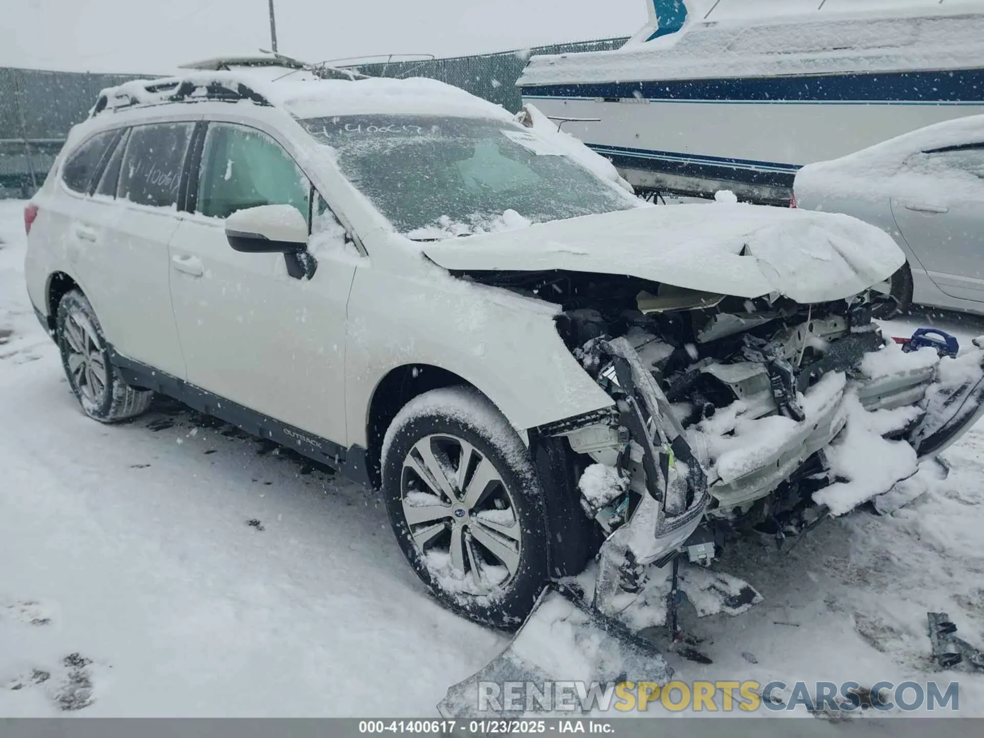 1 Photograph of a damaged car 4S4BSANC0K3229478 SUBARU OUTBACK 2019