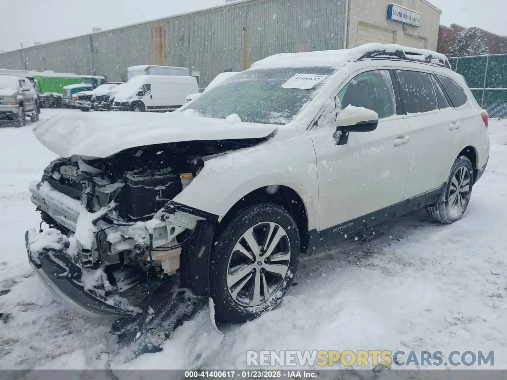 2 Photograph of a damaged car 4S4BSANC0K3229478 SUBARU OUTBACK 2019