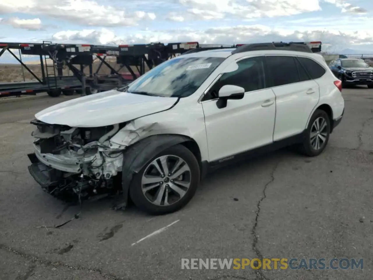 1 Photograph of a damaged car 4S4BSANC0K3237970 SUBARU OUTBACK 2019