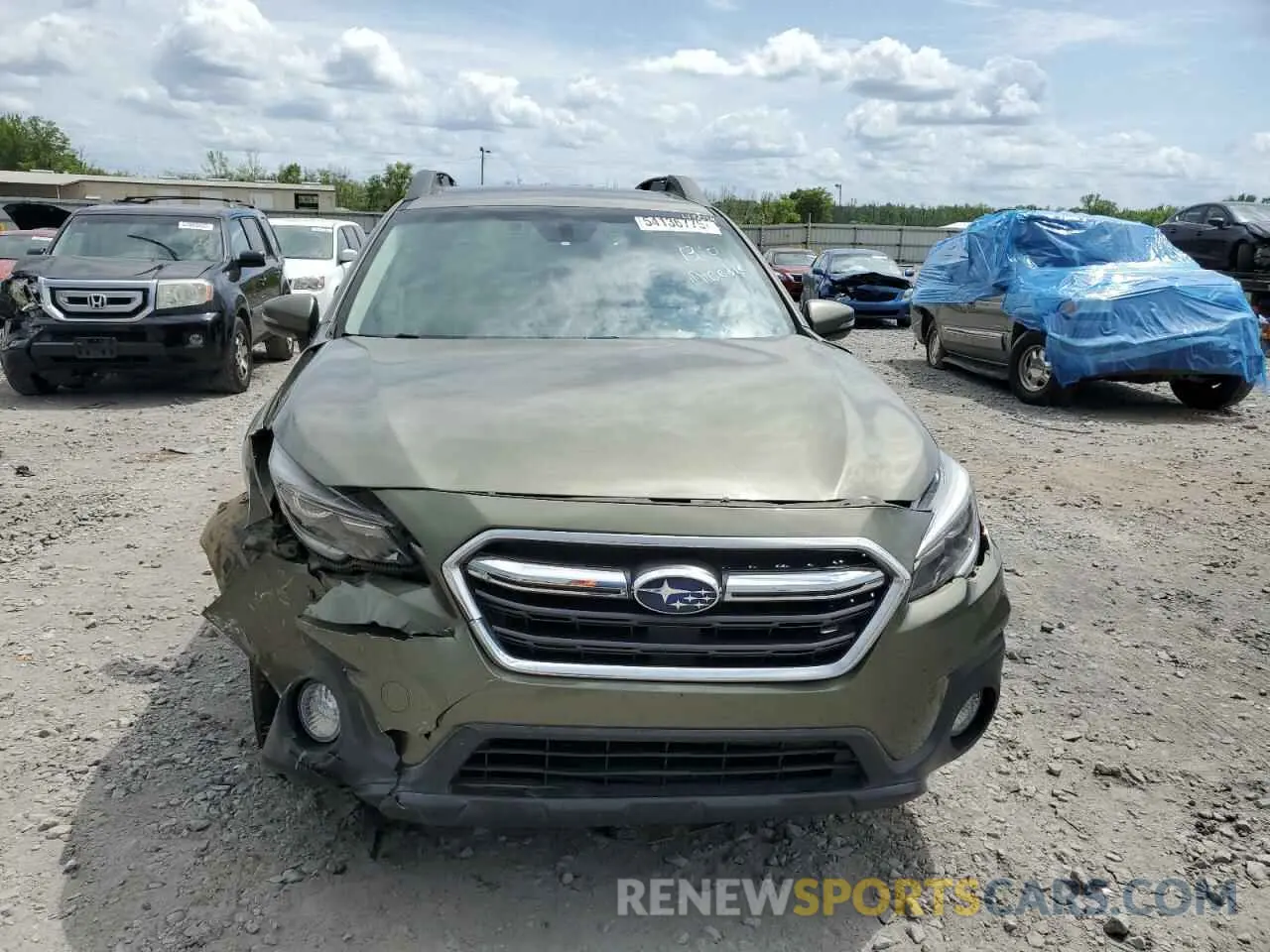 5 Photograph of a damaged car 4S4BSANC0K3323909 SUBARU OUTBACK 2019