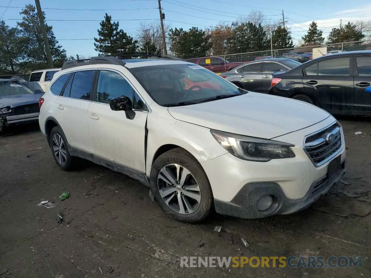 4 Photograph of a damaged car 4S4BSANC1K3215802 SUBARU OUTBACK 2019