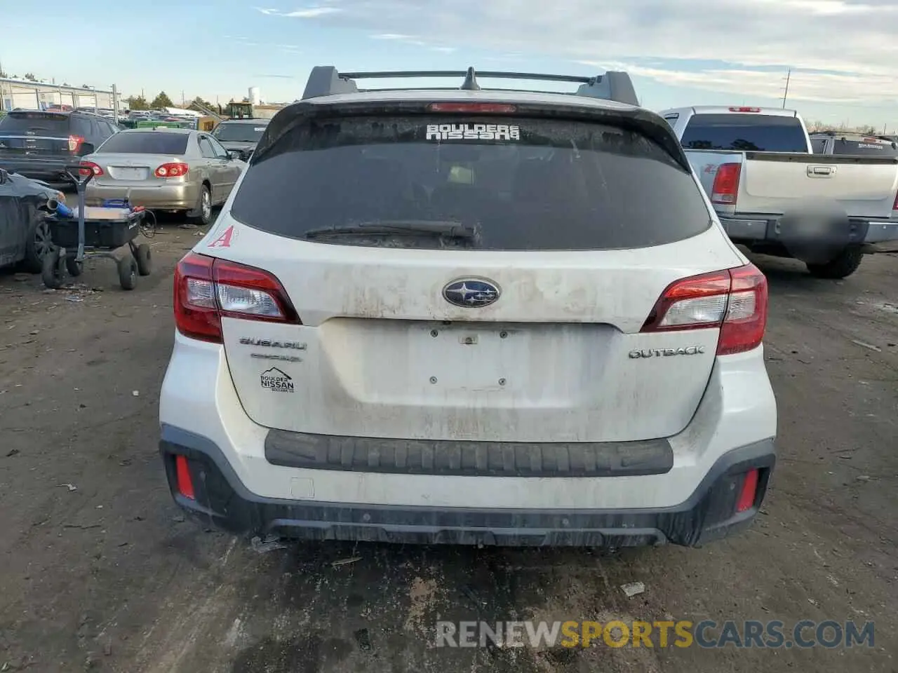 6 Photograph of a damaged car 4S4BSANC1K3215802 SUBARU OUTBACK 2019