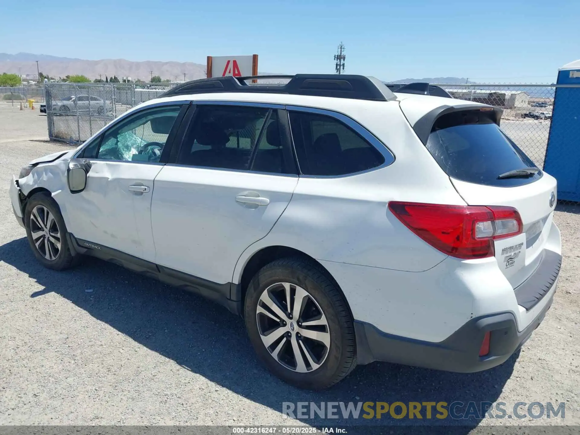 3 Photograph of a damaged car 4S4BSANC1K3225102 SUBARU OUTBACK 2019