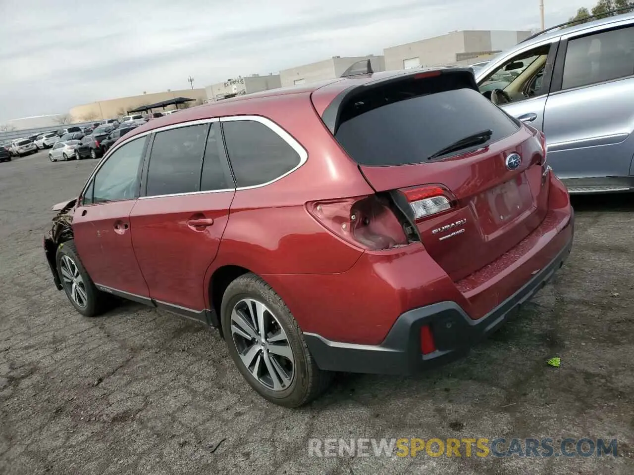 2 Photograph of a damaged car 4S4BSANC1K3335227 SUBARU OUTBACK 2019