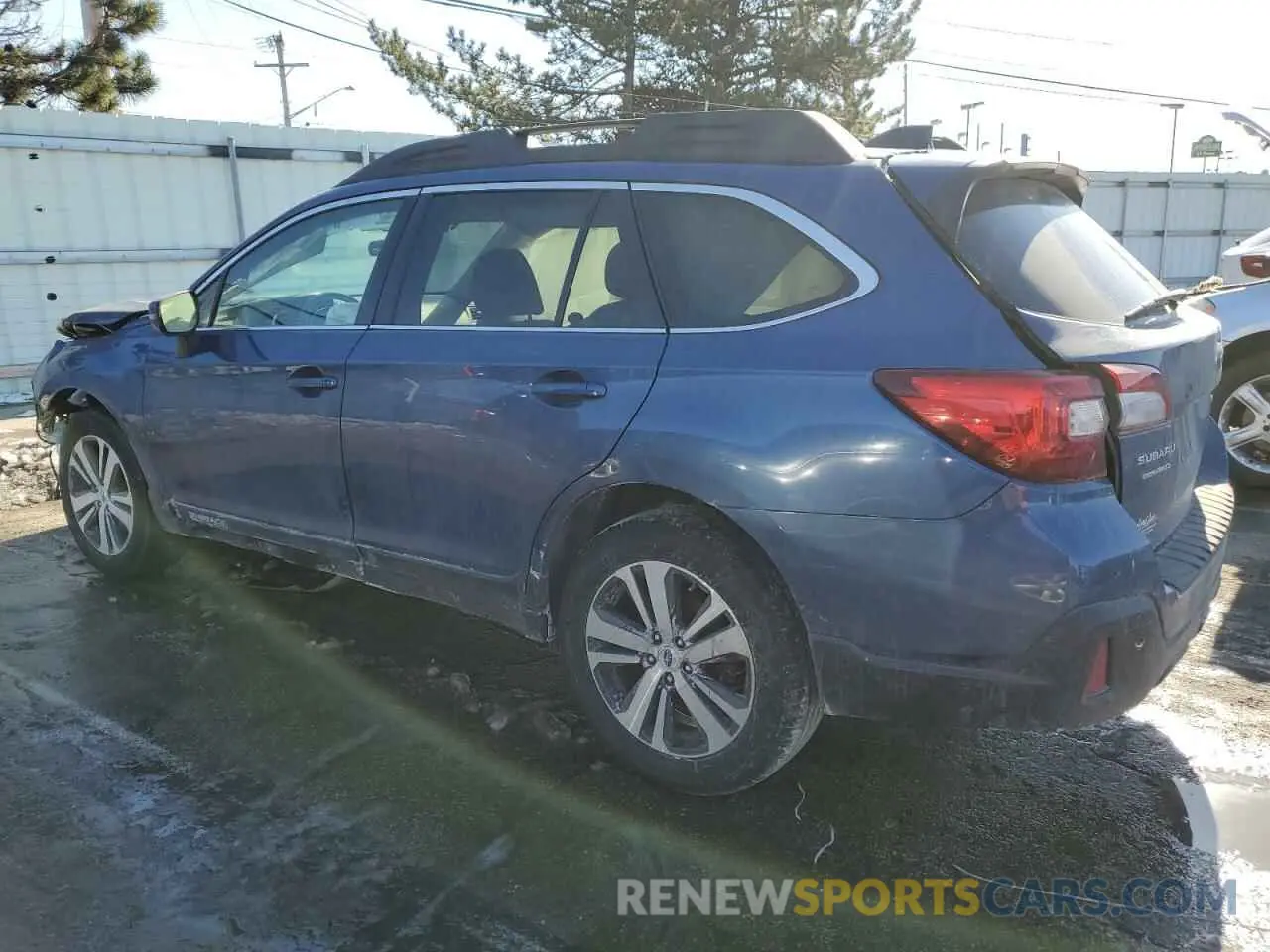 2 Photograph of a damaged car 4S4BSANC1K3349564 SUBARU OUTBACK 2019