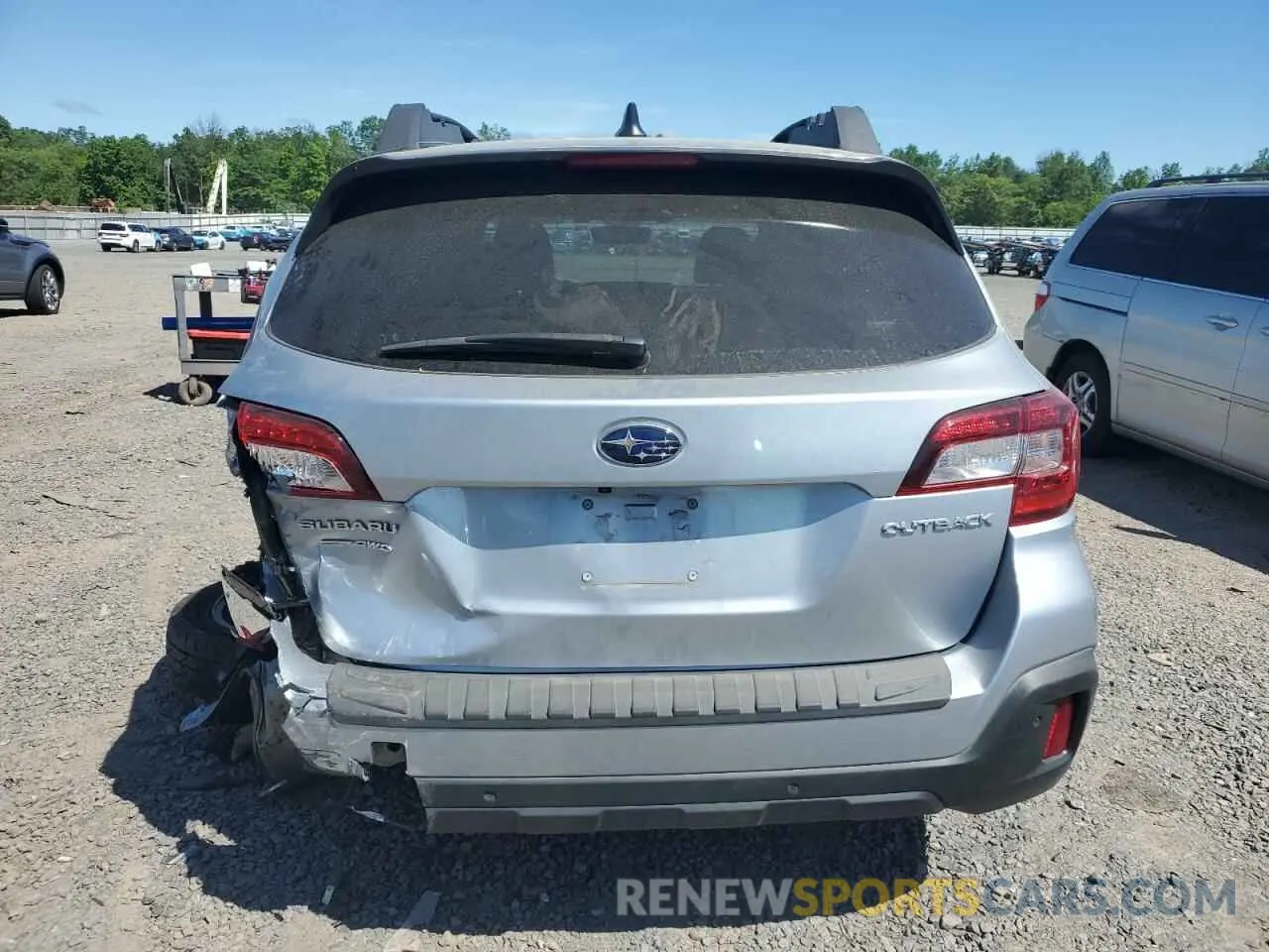 6 Photograph of a damaged car 4S4BSANC2K3273207 SUBARU OUTBACK 2019