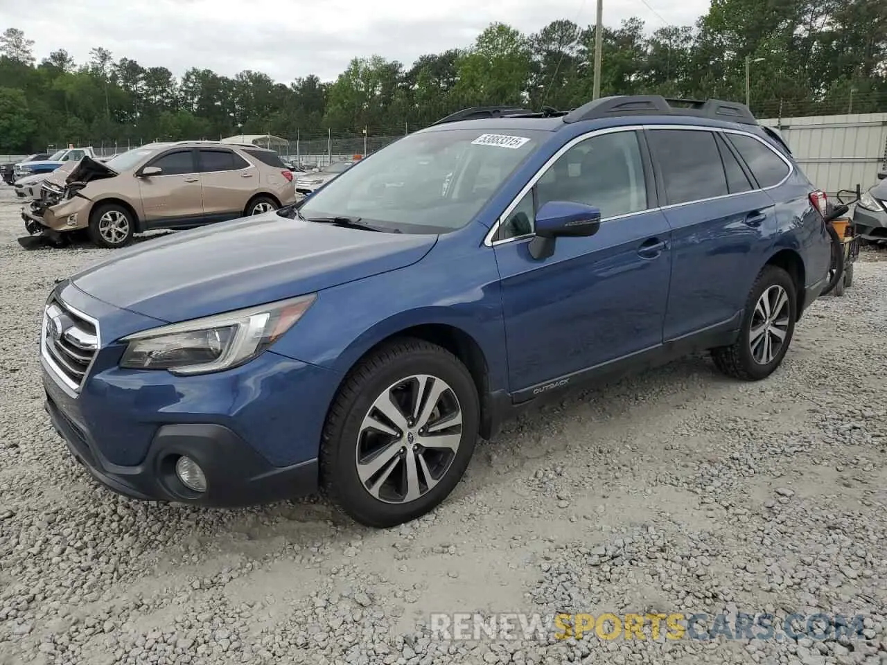 1 Photograph of a damaged car 4S4BSANC3K3294602 SUBARU OUTBACK 2019