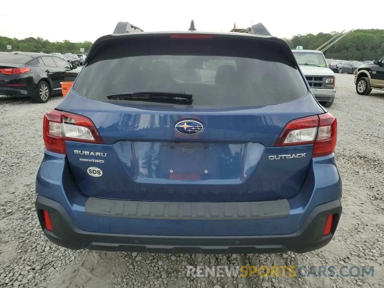 6 Photograph of a damaged car 4S4BSANC3K3294602 SUBARU OUTBACK 2019