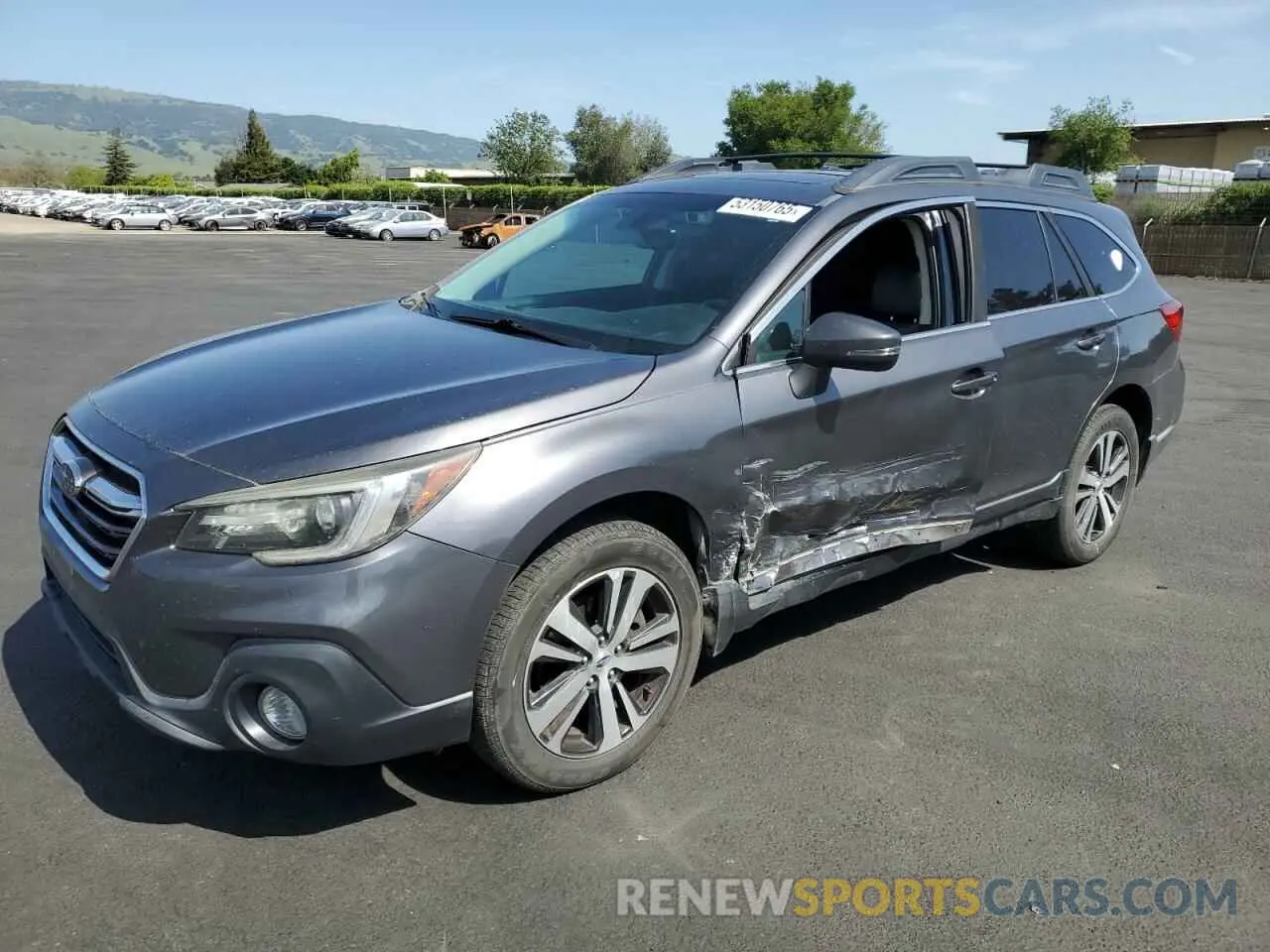 1 Photograph of a damaged car 4S4BSANC4K3228852 SUBARU OUTBACK 2019