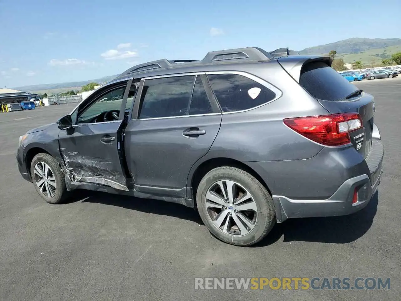 2 Photograph of a damaged car 4S4BSANC4K3228852 SUBARU OUTBACK 2019