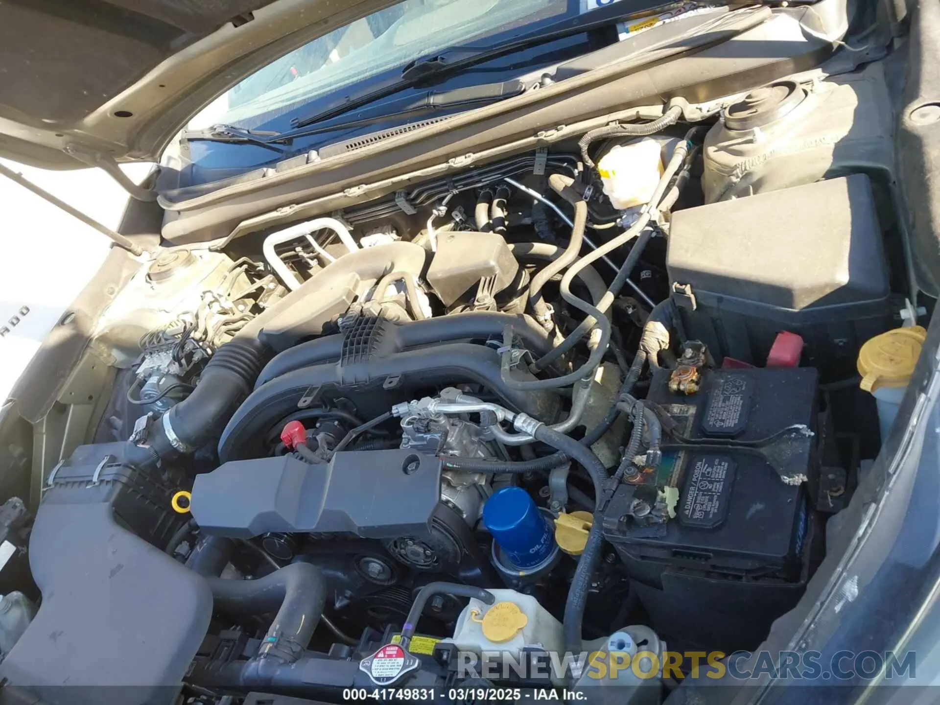 10 Photograph of a damaged car 4S4BSANC5K3215771 SUBARU OUTBACK 2019