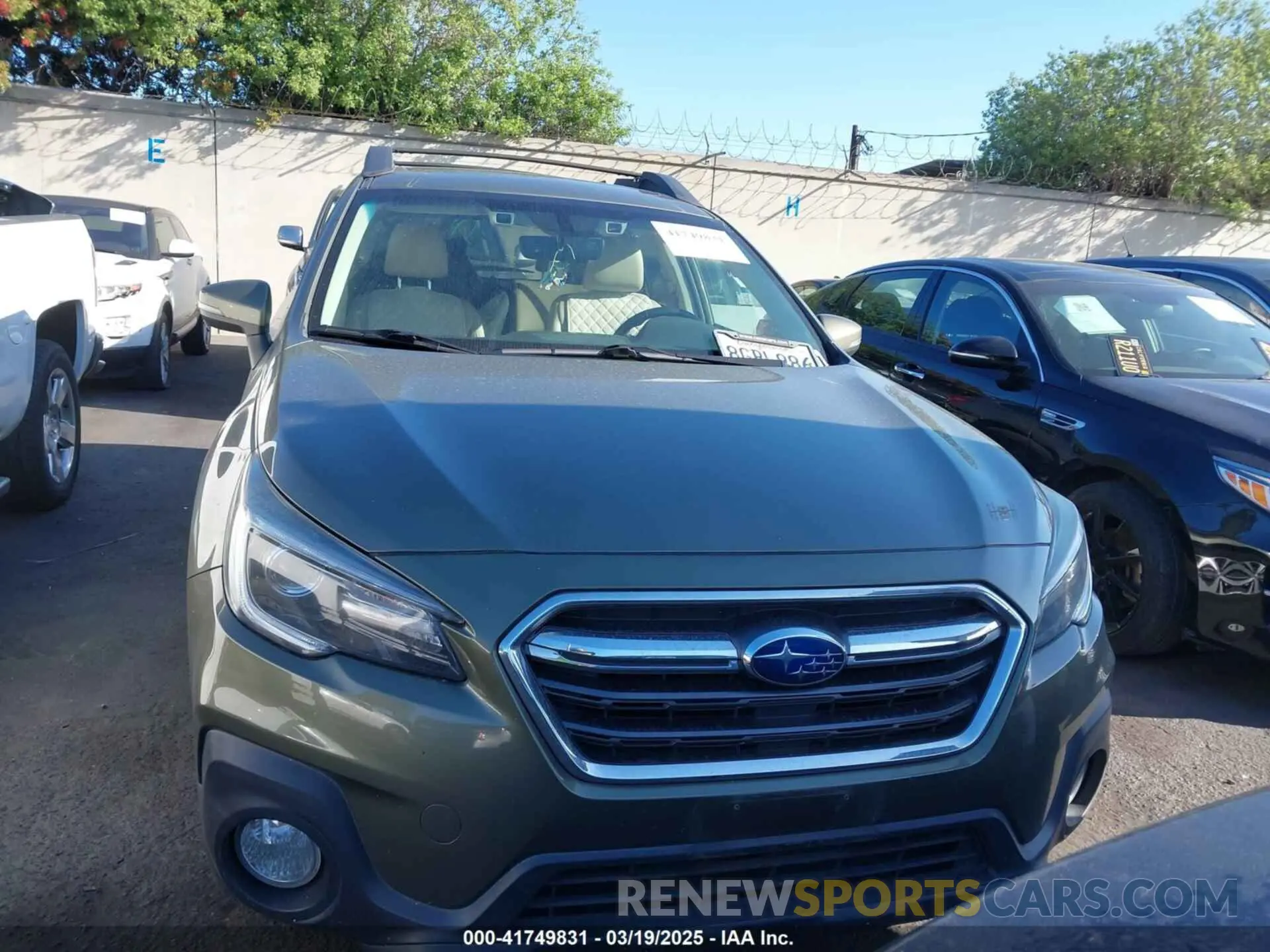 12 Photograph of a damaged car 4S4BSANC5K3215771 SUBARU OUTBACK 2019