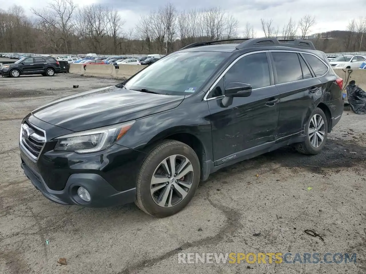 1 Photograph of a damaged car 4S4BSANC5K3223918 SUBARU OUTBACK 2019