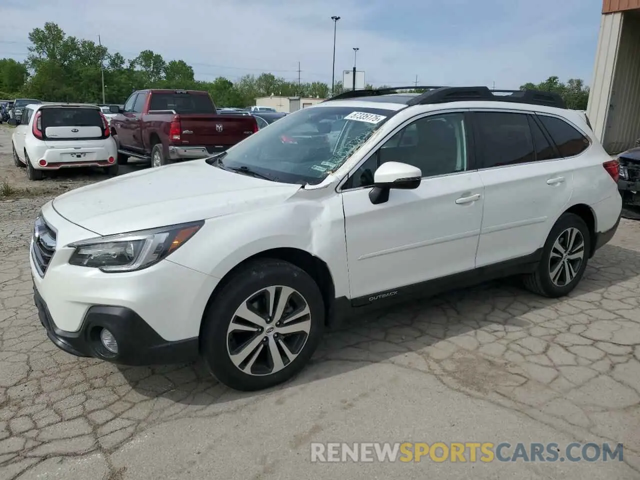 1 Photograph of a damaged car 4S4BSANC5K3377805 SUBARU OUTBACK 2019