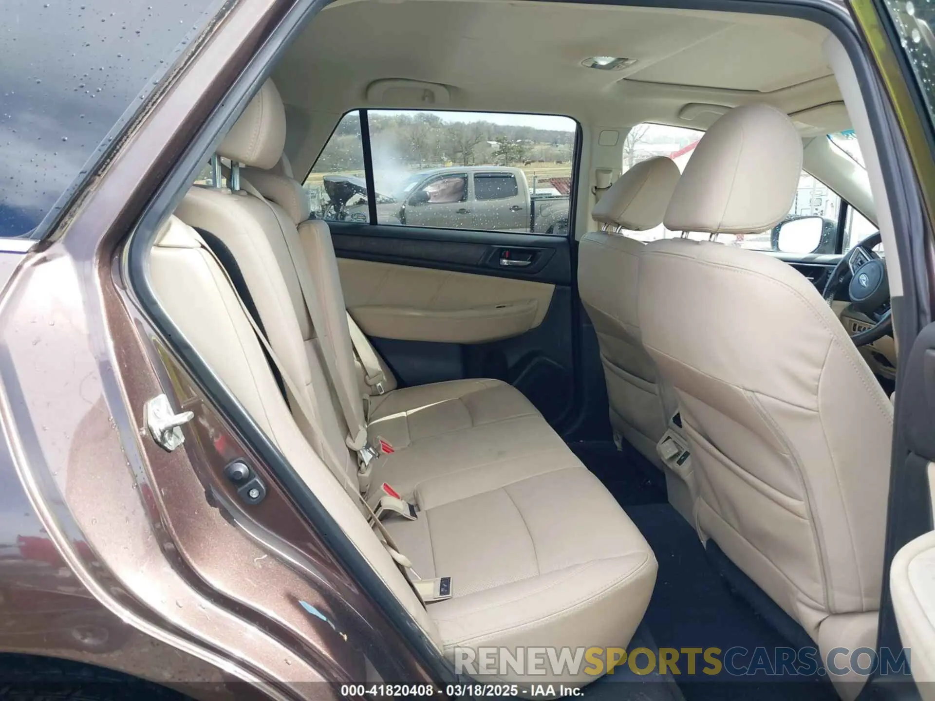 8 Photograph of a damaged car 4S4BSANC7K3249727 SUBARU OUTBACK 2019