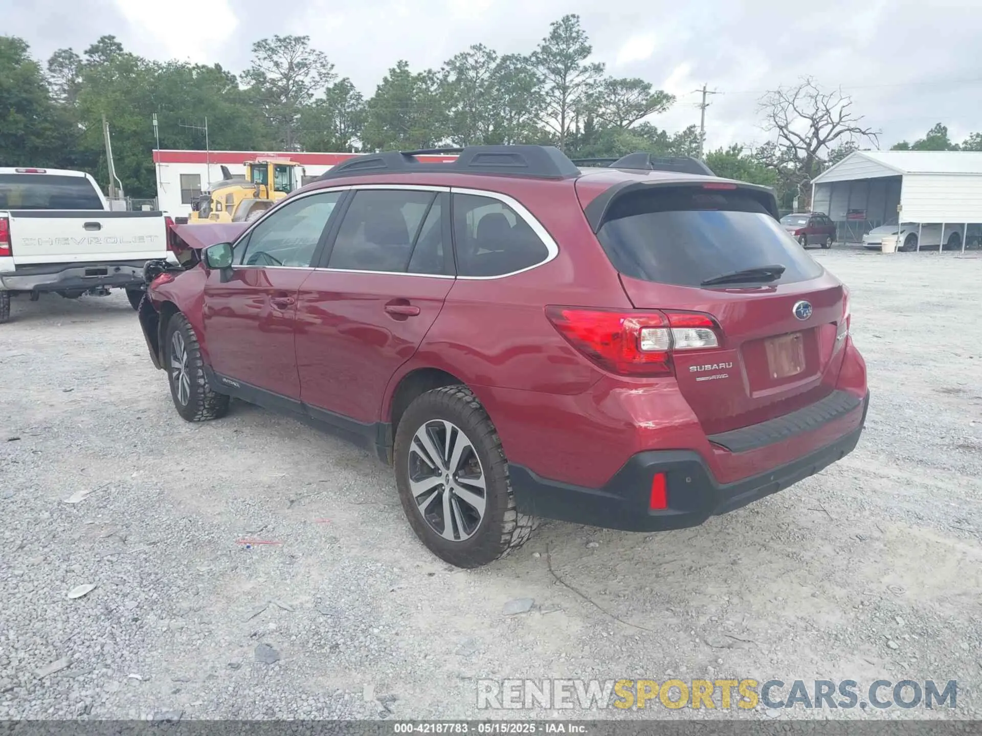 3 Фотография поврежденного автомобиля 4S4BSANC7K3349150 SUBARU OUTBACK 2019