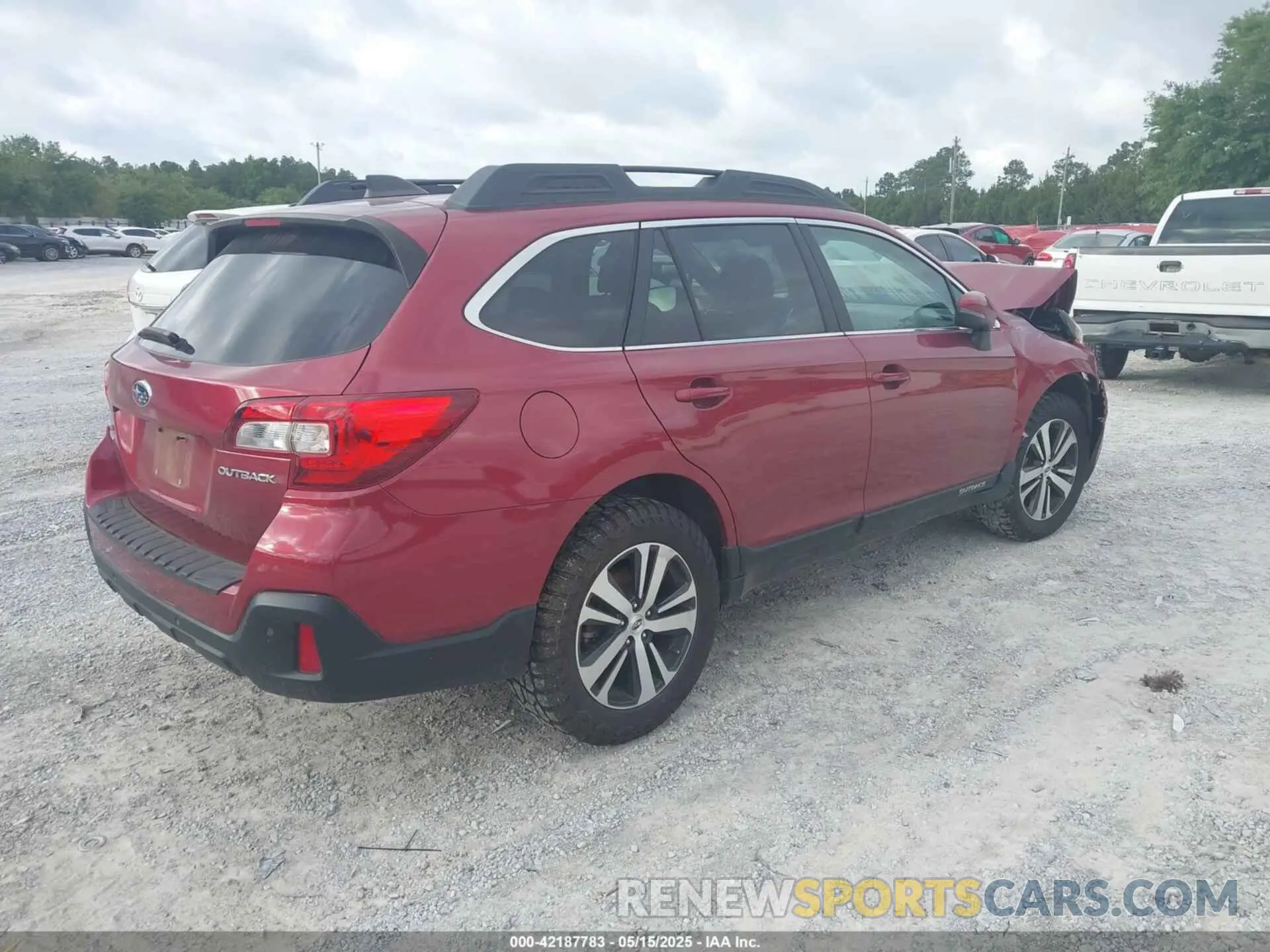 4 Фотография поврежденного автомобиля 4S4BSANC7K3349150 SUBARU OUTBACK 2019