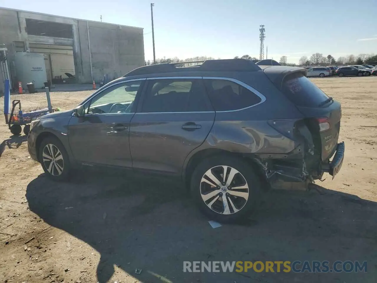 2 Photograph of a damaged car 4S4BSANC9K3303223 SUBARU OUTBACK 2019