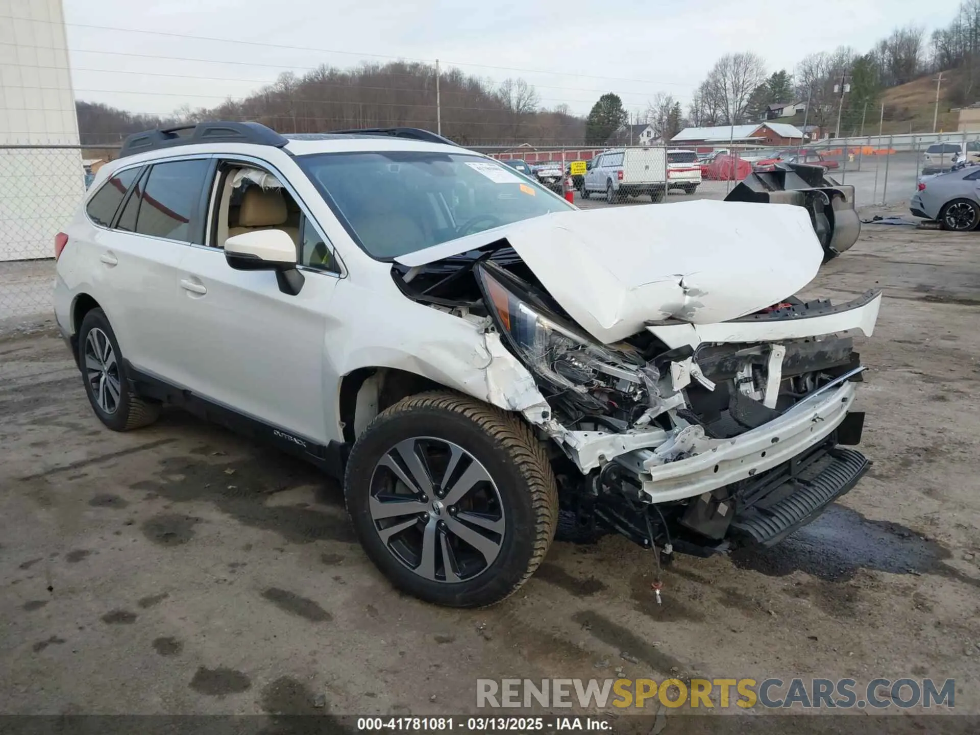 1 Фотография поврежденного автомобиля 4S4BSANC9K3314884 SUBARU OUTBACK 2019