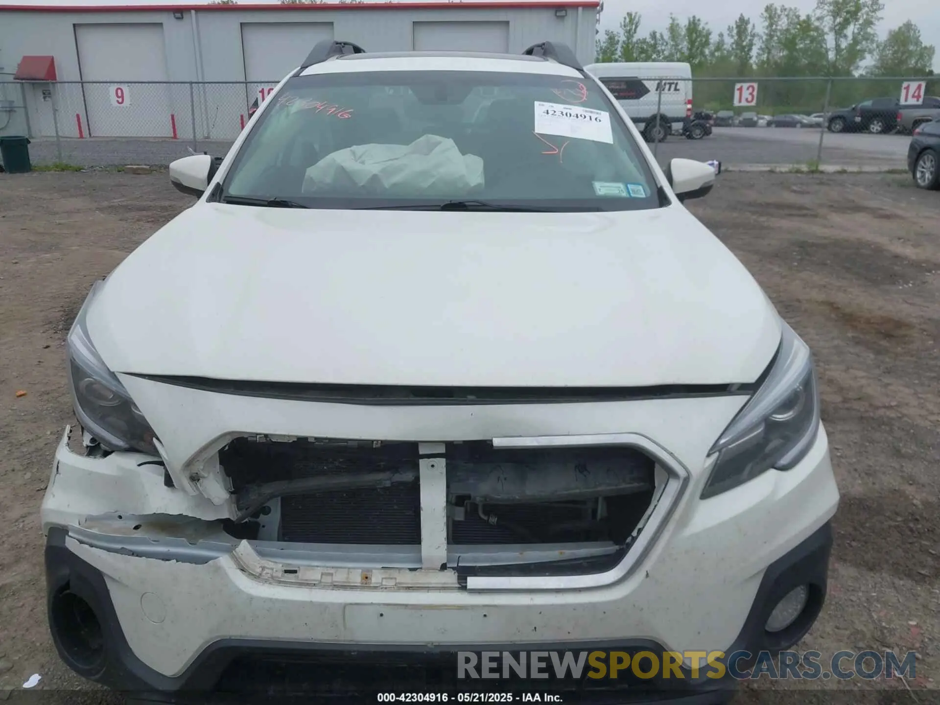 6 Фотография поврежденного автомобиля 4S4BSANC9K3342474 SUBARU OUTBACK 2019
