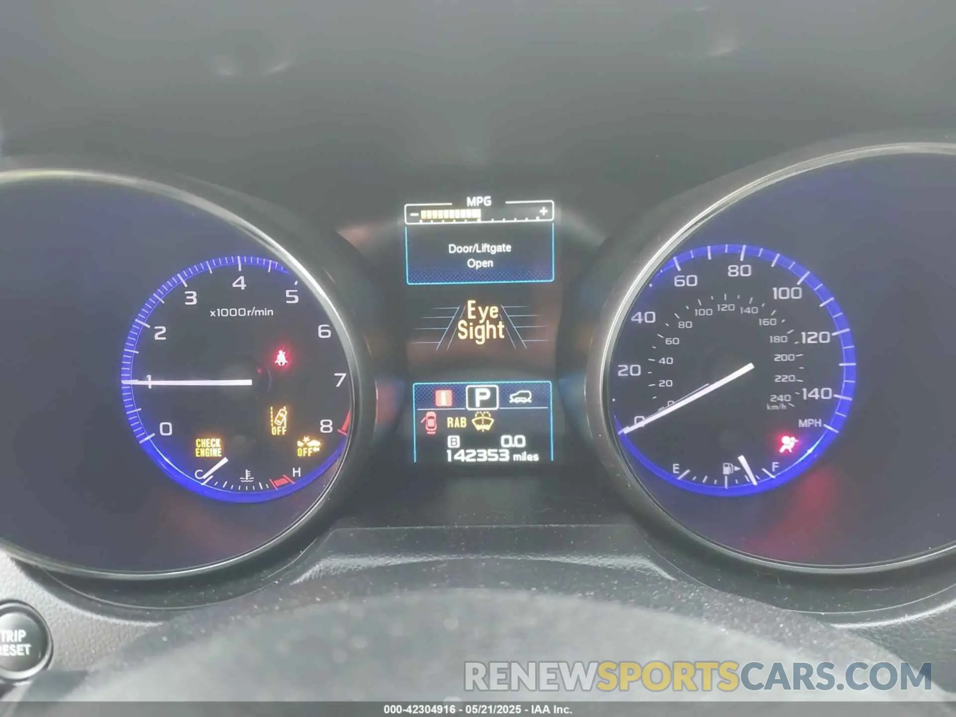 7 Фотография поврежденного автомобиля 4S4BSANC9K3342474 SUBARU OUTBACK 2019