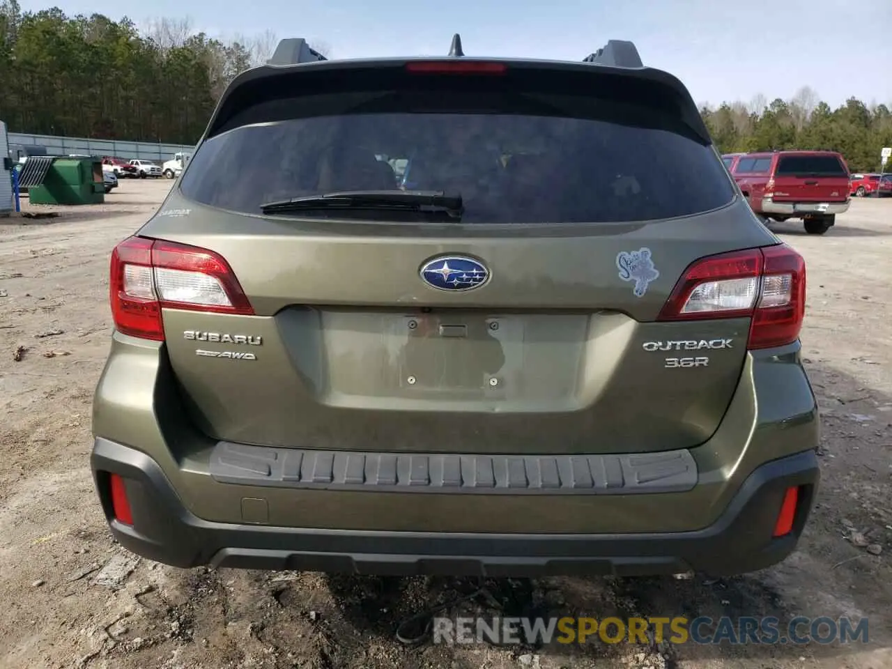 6 Photograph of a damaged car 4S4BSEJC5K3323417 SUBARU OUTBACK 2019
