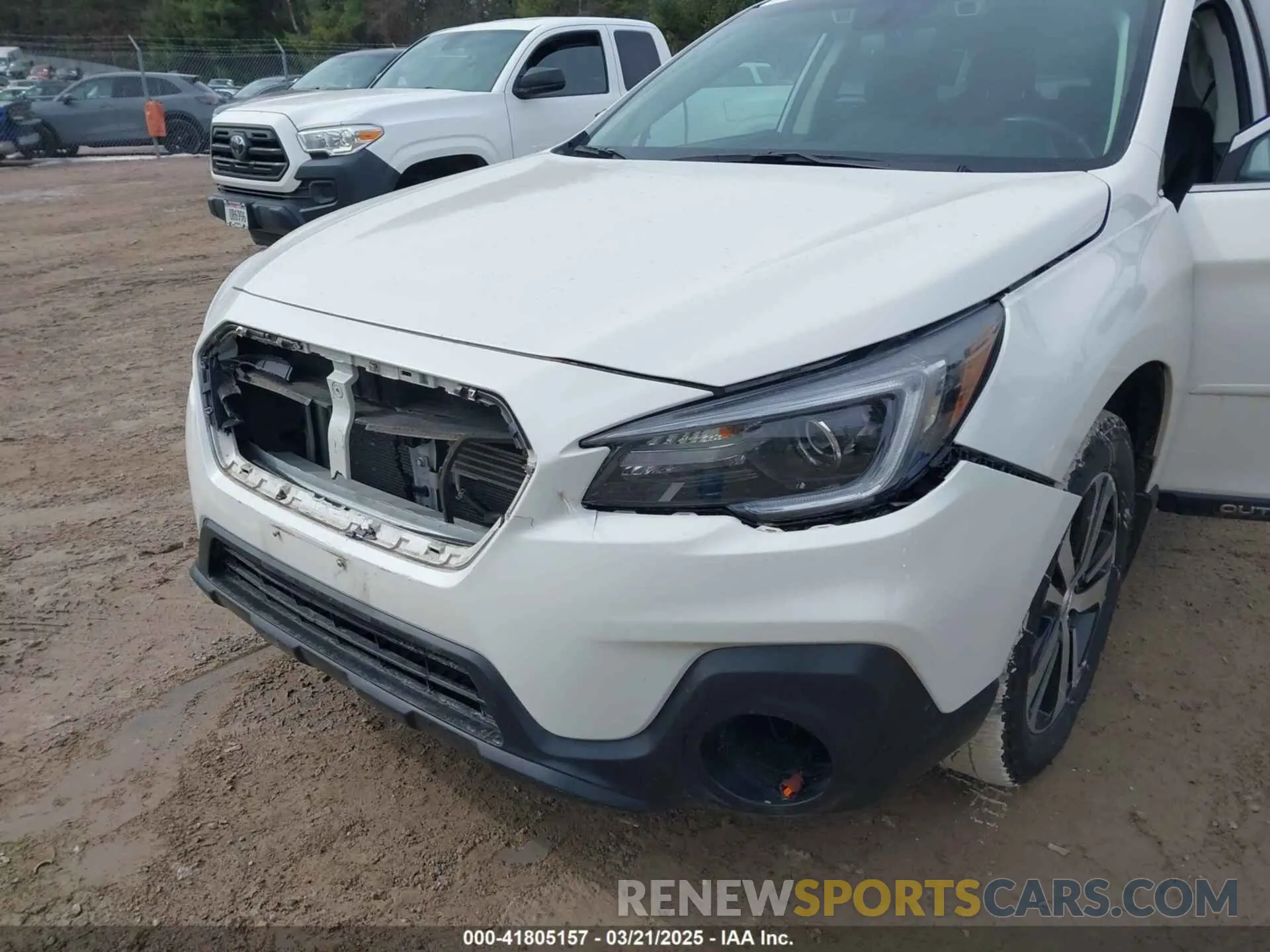 6 Фотография поврежденного автомобиля 4S4BSENC2K3280780 SUBARU OUTBACK 2019