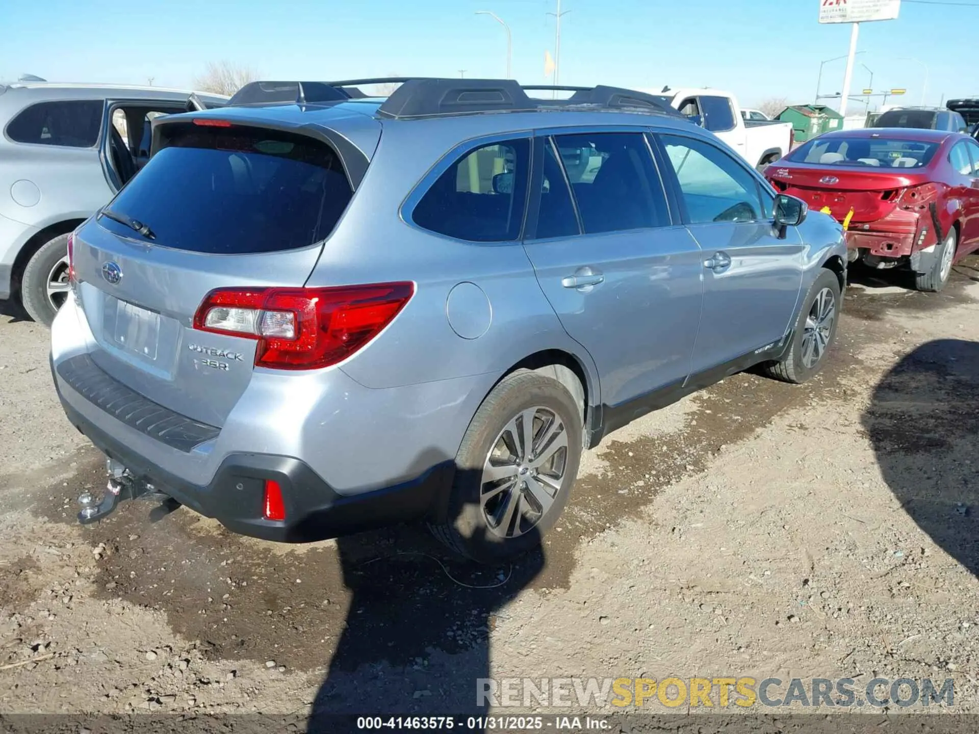 4 Photograph of a damaged car 4S4BSENC4K3240622 SUBARU OUTBACK 2019