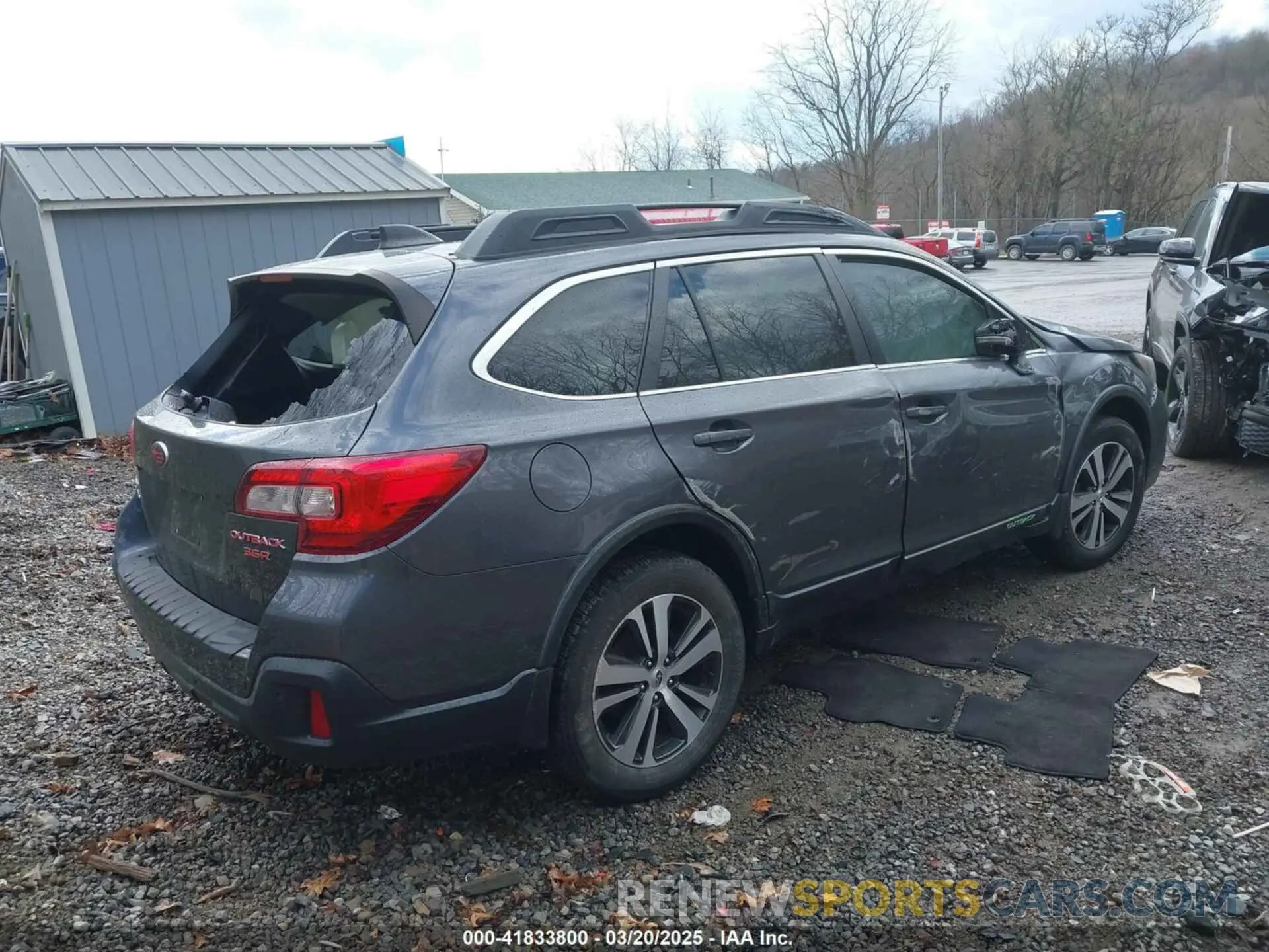 4 Photograph of a damaged car 4S4BSENC5K3307955 SUBARU OUTBACK 2019