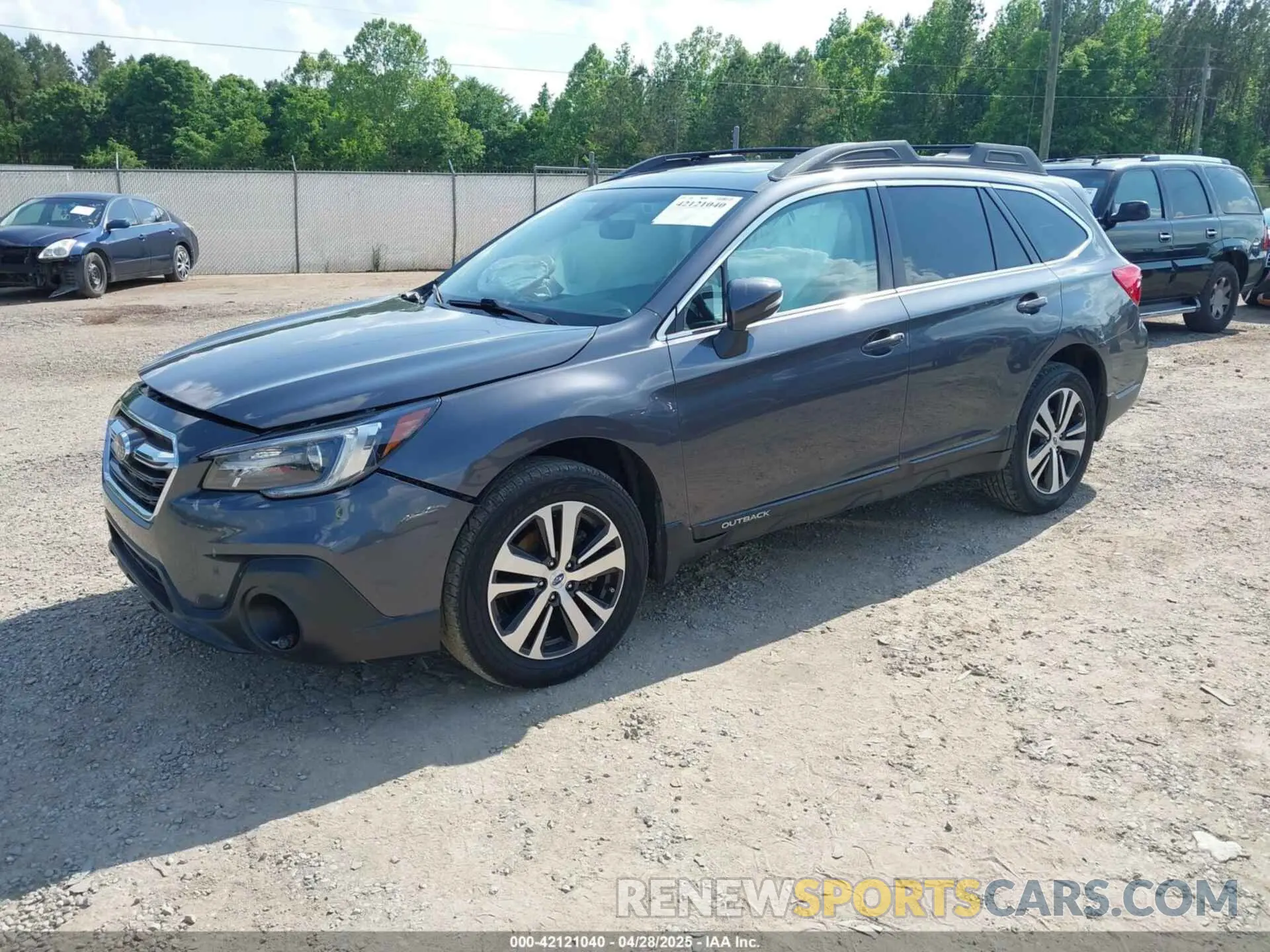 2 Photograph of a damaged car 4S4BSENC7K3224947 SUBARU OUTBACK 2019