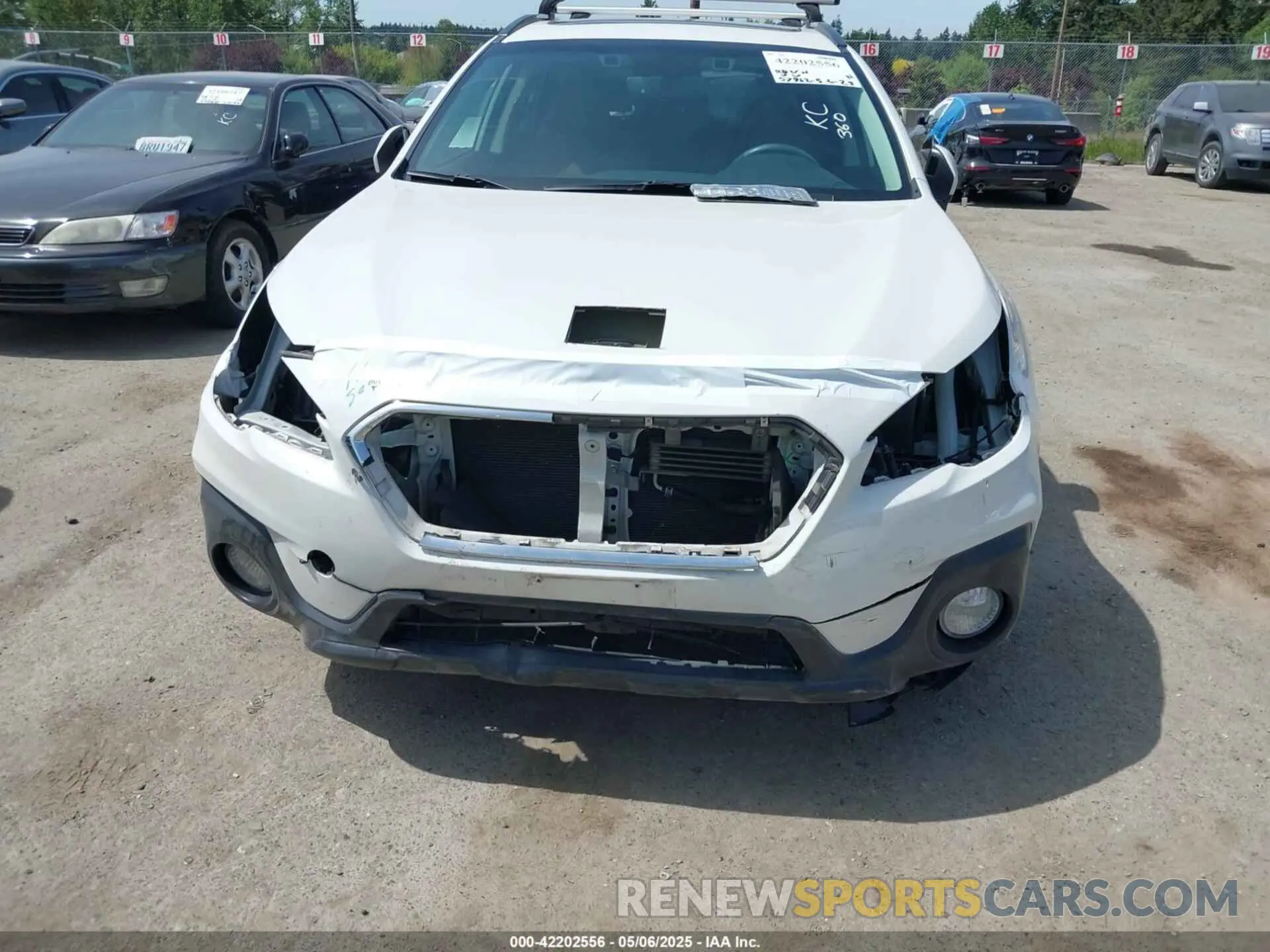 21 Фотография поврежденного автомобиля 4S4BSETC0K3261051 SUBARU OUTBACK 2019