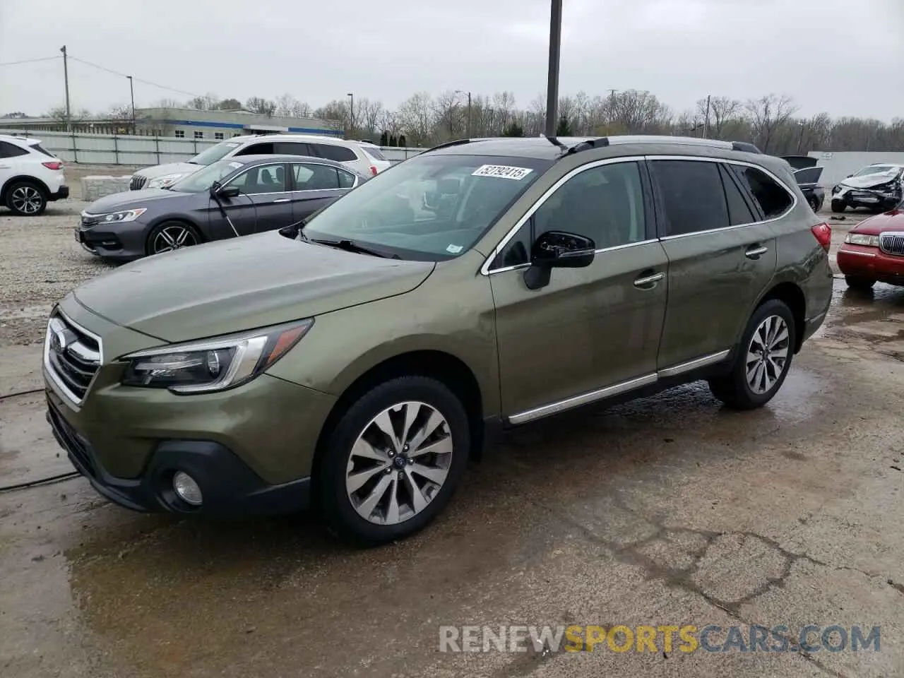 1 Photograph of a damaged car 4S4BSETC2K3363483 SUBARU OUTBACK 2019