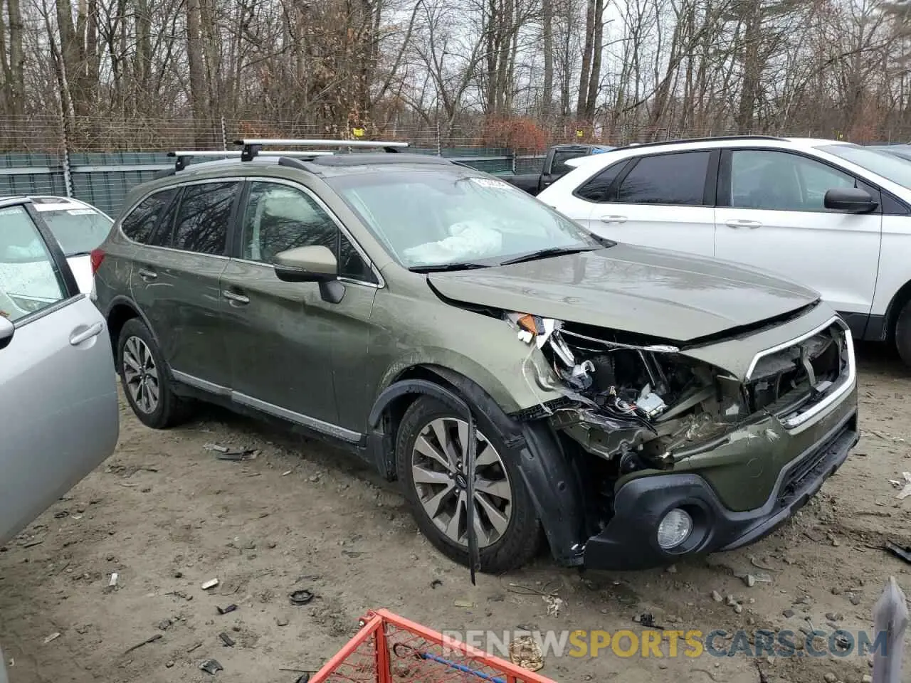 4 Фотография поврежденного автомобиля 4S4BSETC7K3300363 SUBARU OUTBACK 2019
