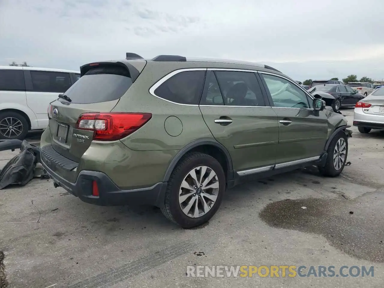 3 Photograph of a damaged car 4S4BSETCXK3227540 SUBARU OUTBACK 2019