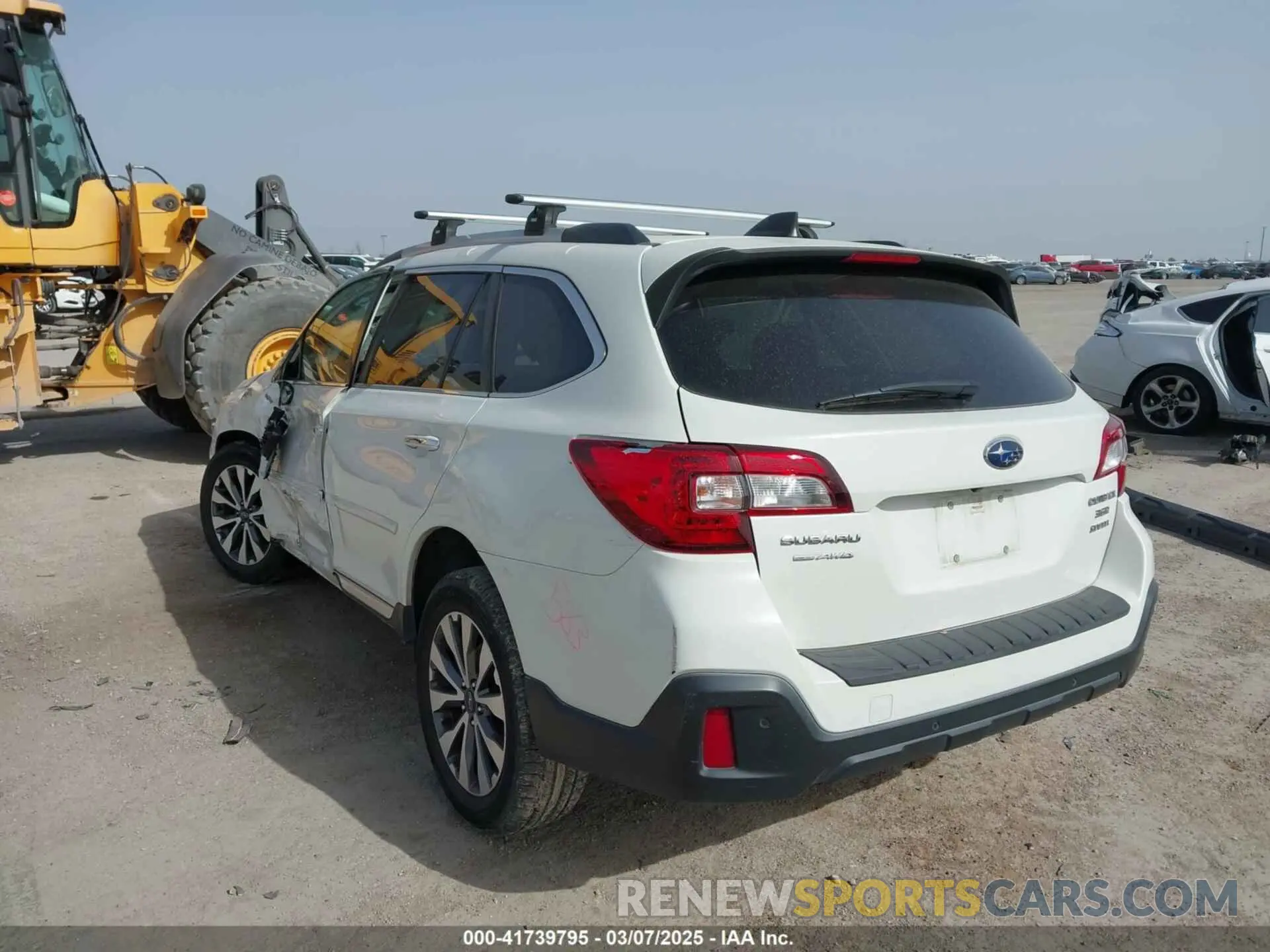 3 Photograph of a damaged car 4S4BSETCXK3242989 SUBARU OUTBACK 2019
