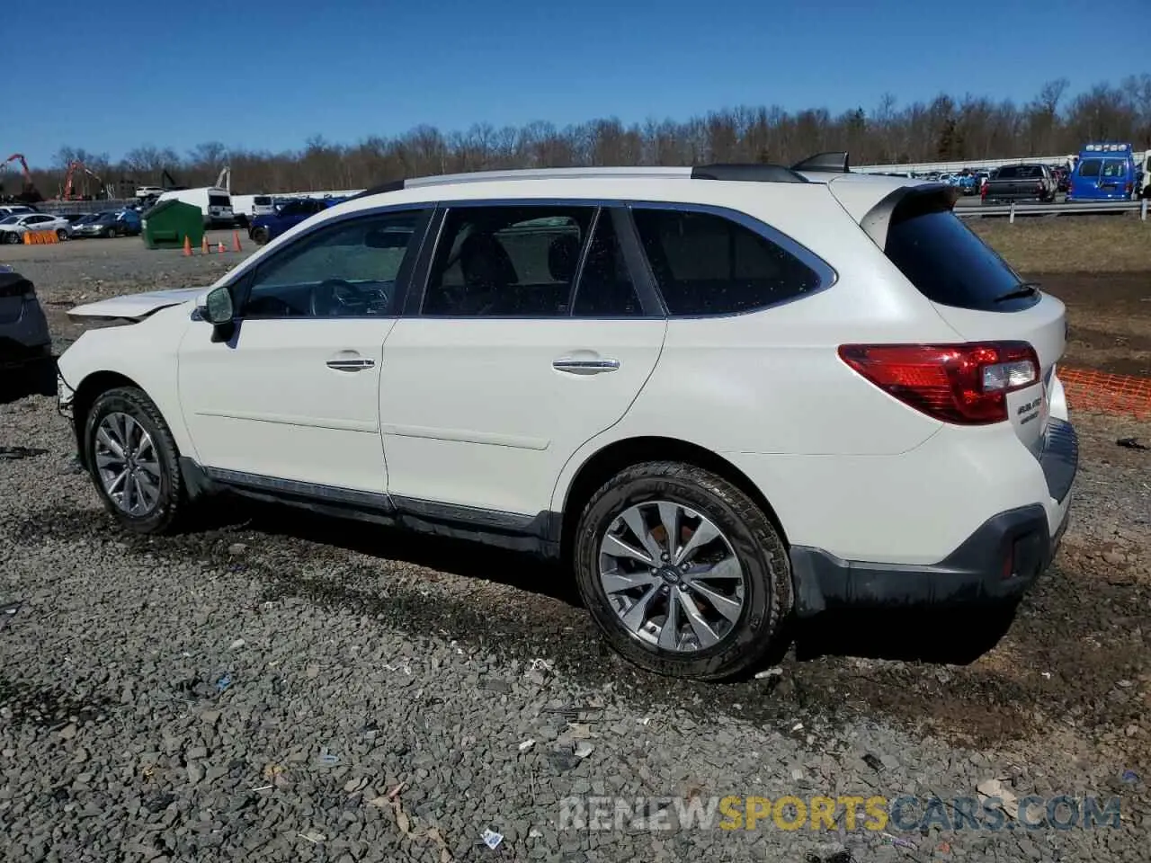 2 Photograph of a damaged car 4S4BSETCXK3267164 SUBARU OUTBACK 2019
