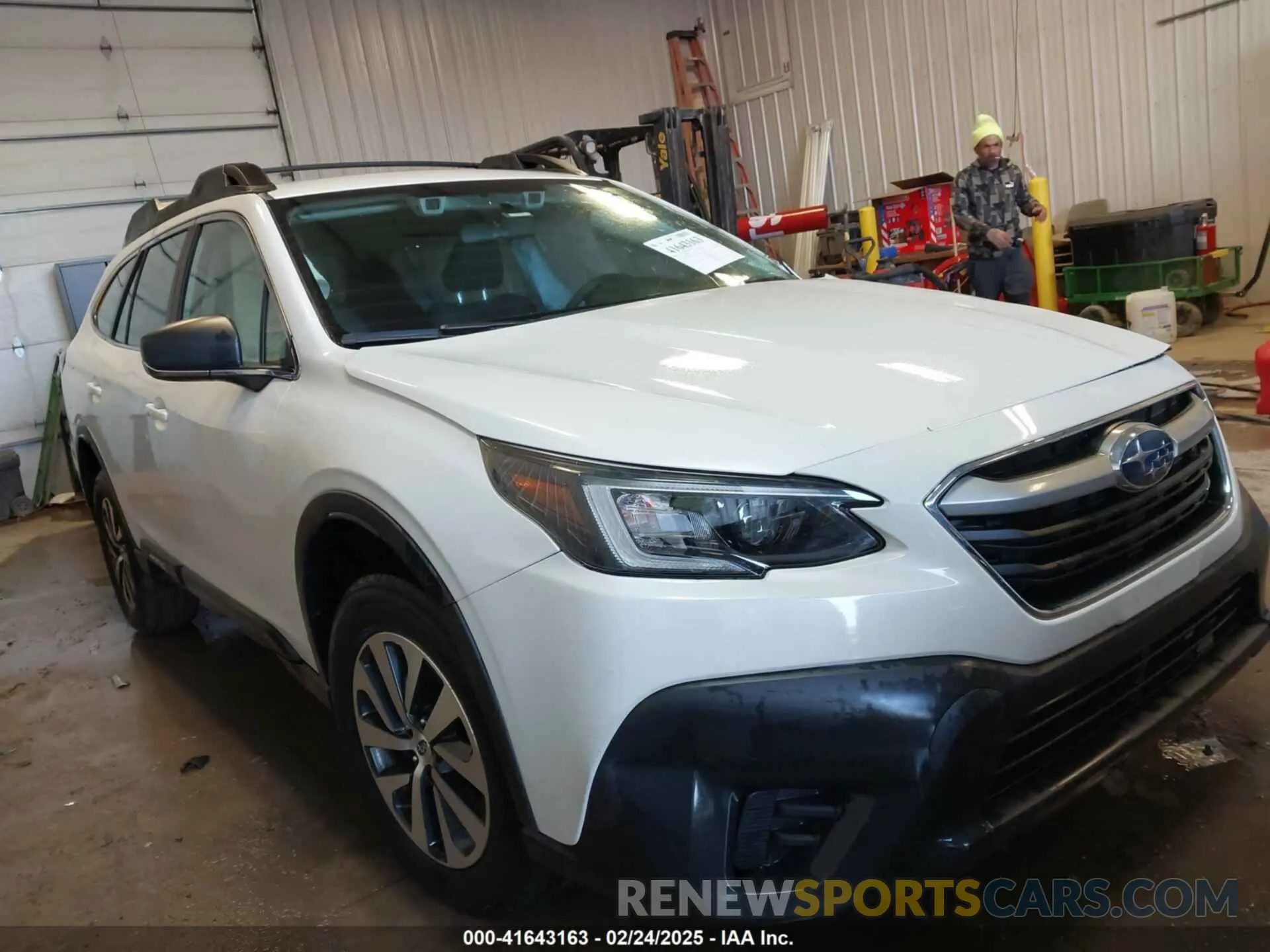 1 Фотография поврежденного автомобиля 4S4BTAAC0L3150882 SUBARU OUTBACK 2020