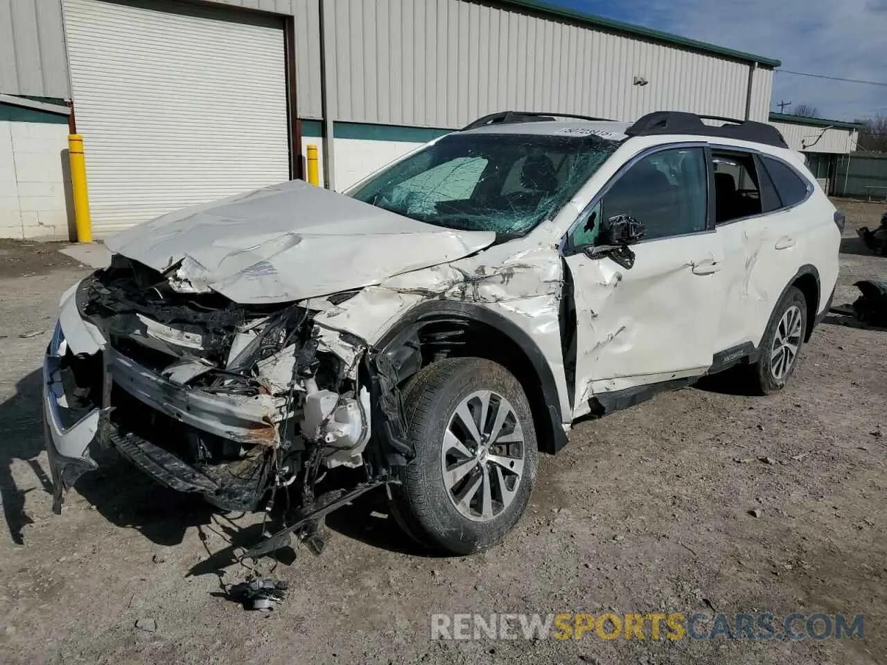 1 Photograph of a damaged car 4S4BTACC0L3148241 SUBARU OUTBACK 2020