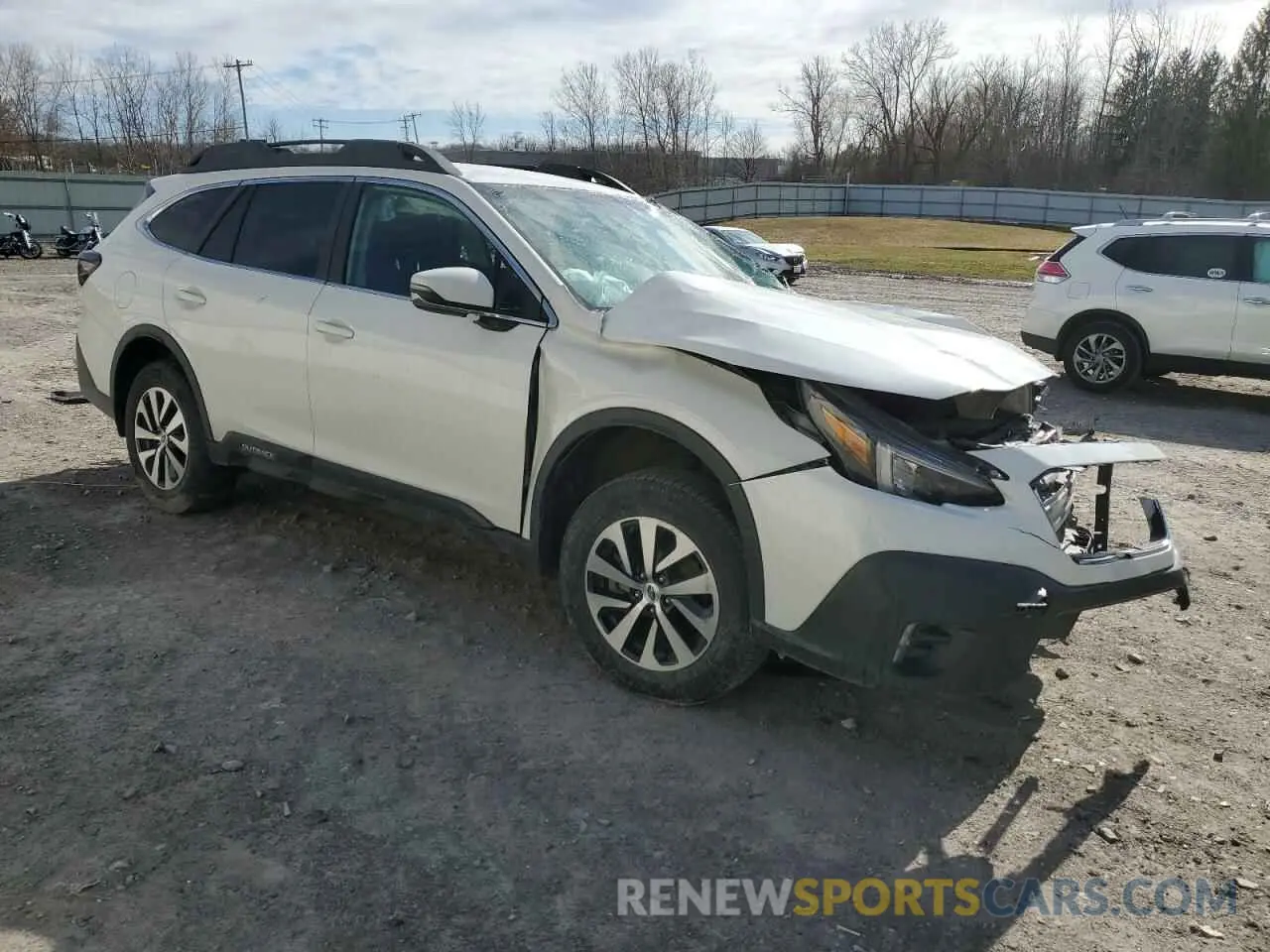 4 Photograph of a damaged car 4S4BTACC0L3148241 SUBARU OUTBACK 2020