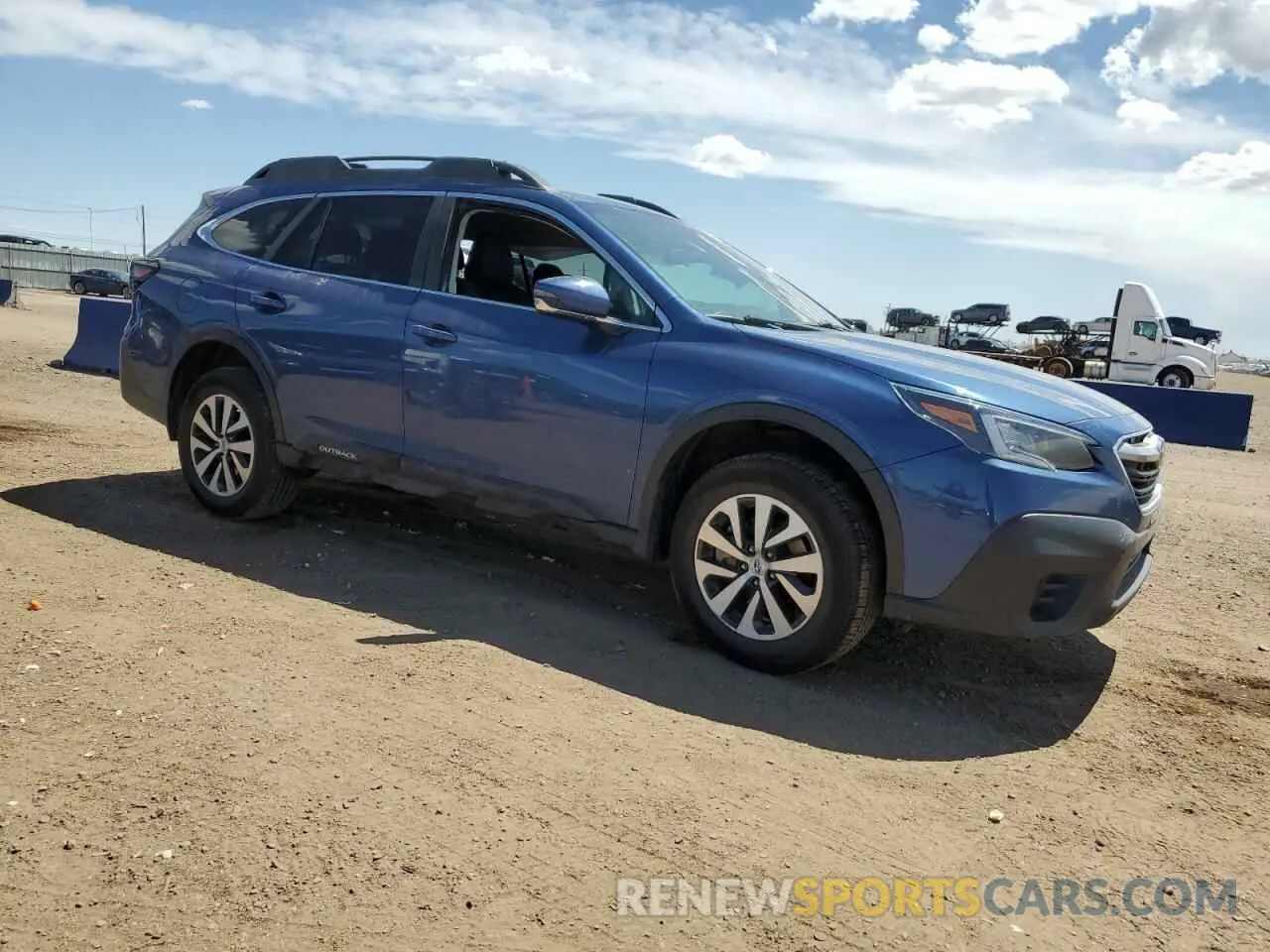4 Photograph of a damaged car 4S4BTACC0L3162978 SUBARU OUTBACK 2020