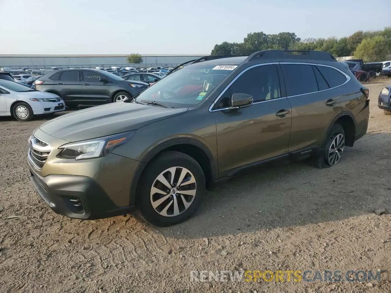 1 Photograph of a damaged car 4S4BTACC1L3168479 SUBARU OUTBACK 2020