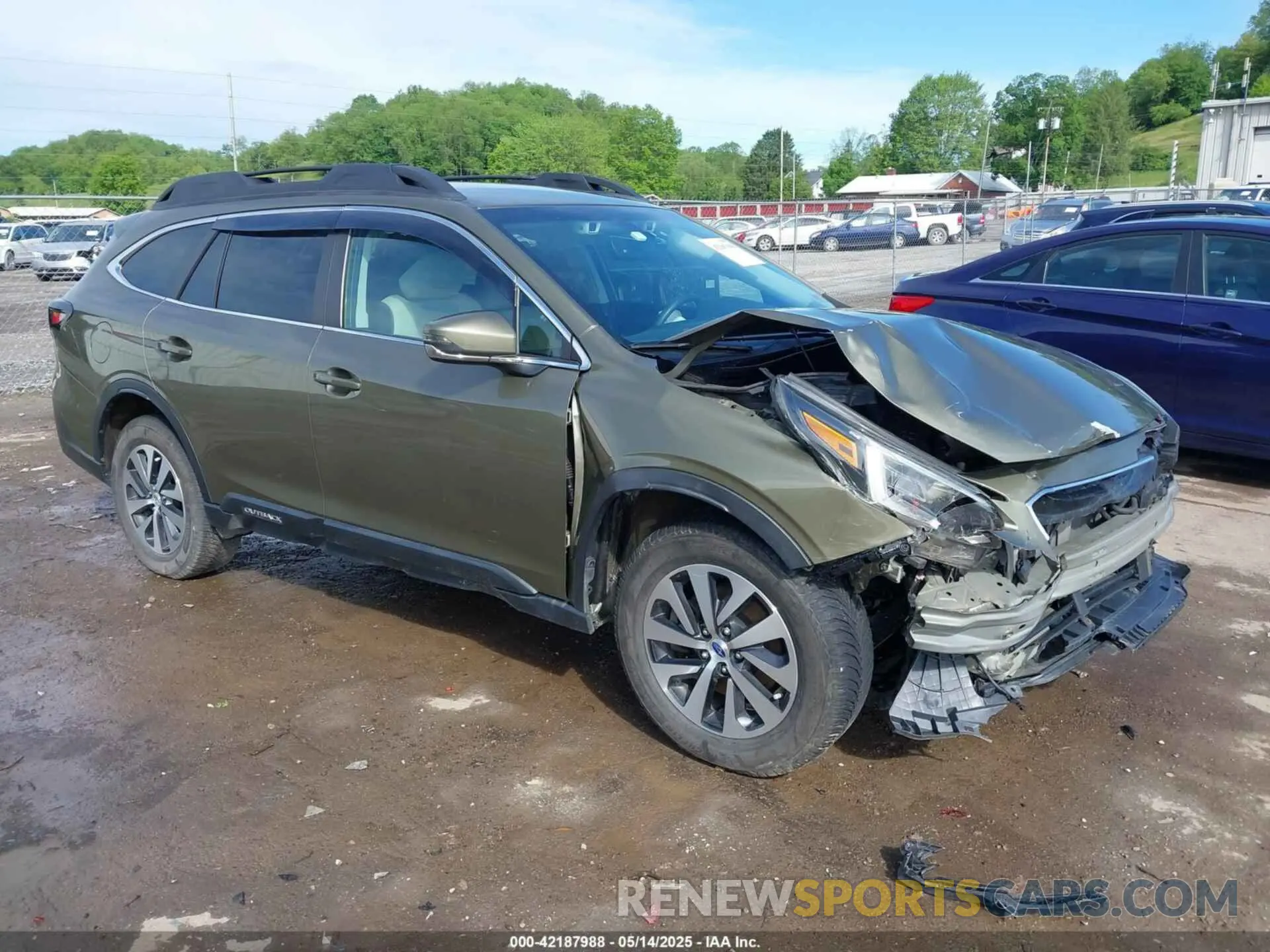 1 Фотография поврежденного автомобиля 4S4BTACC1L3224596 SUBARU OUTBACK 2020